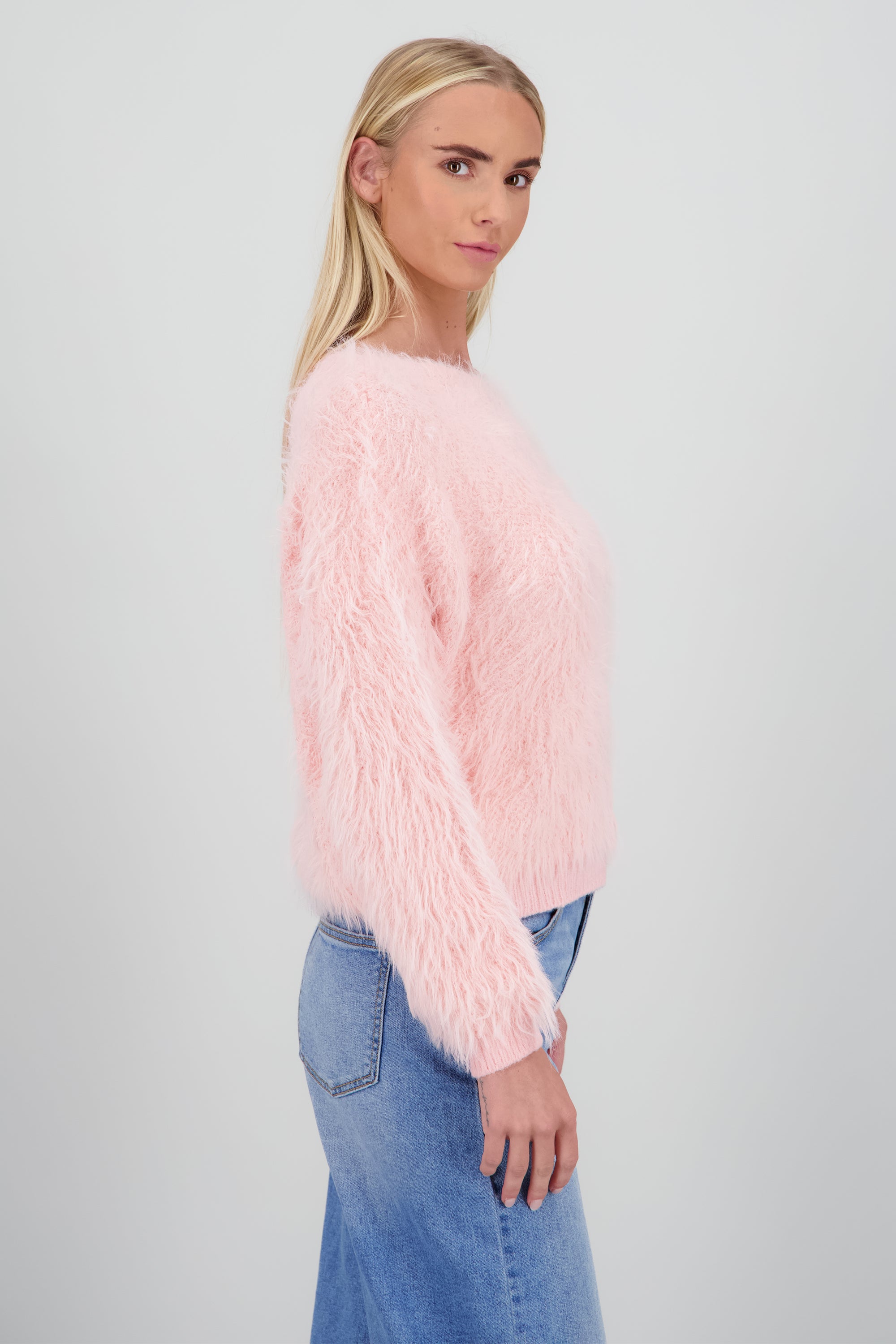 Sueter peluche ROSA