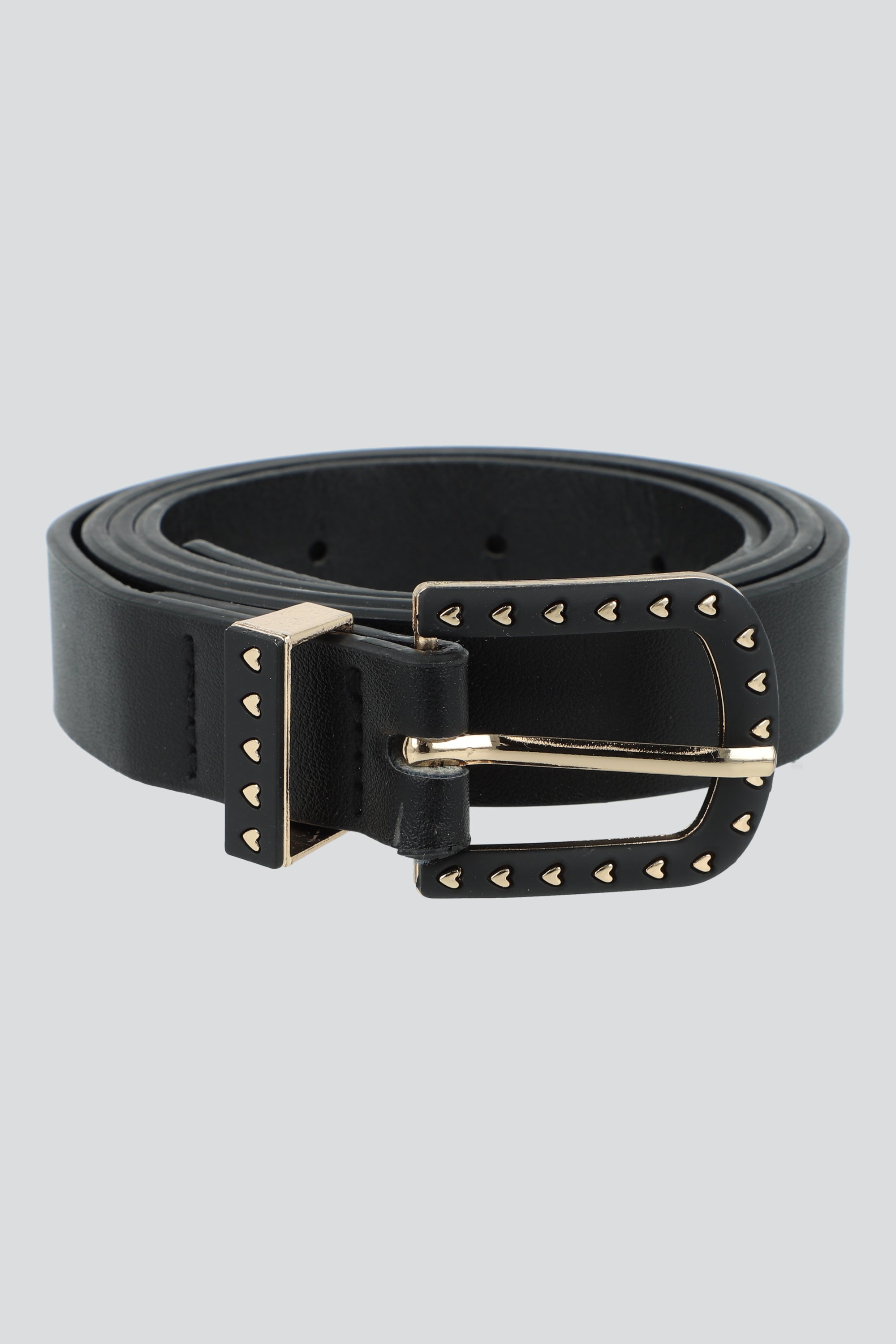 Cinturon hebilla cuadrada NEGRO