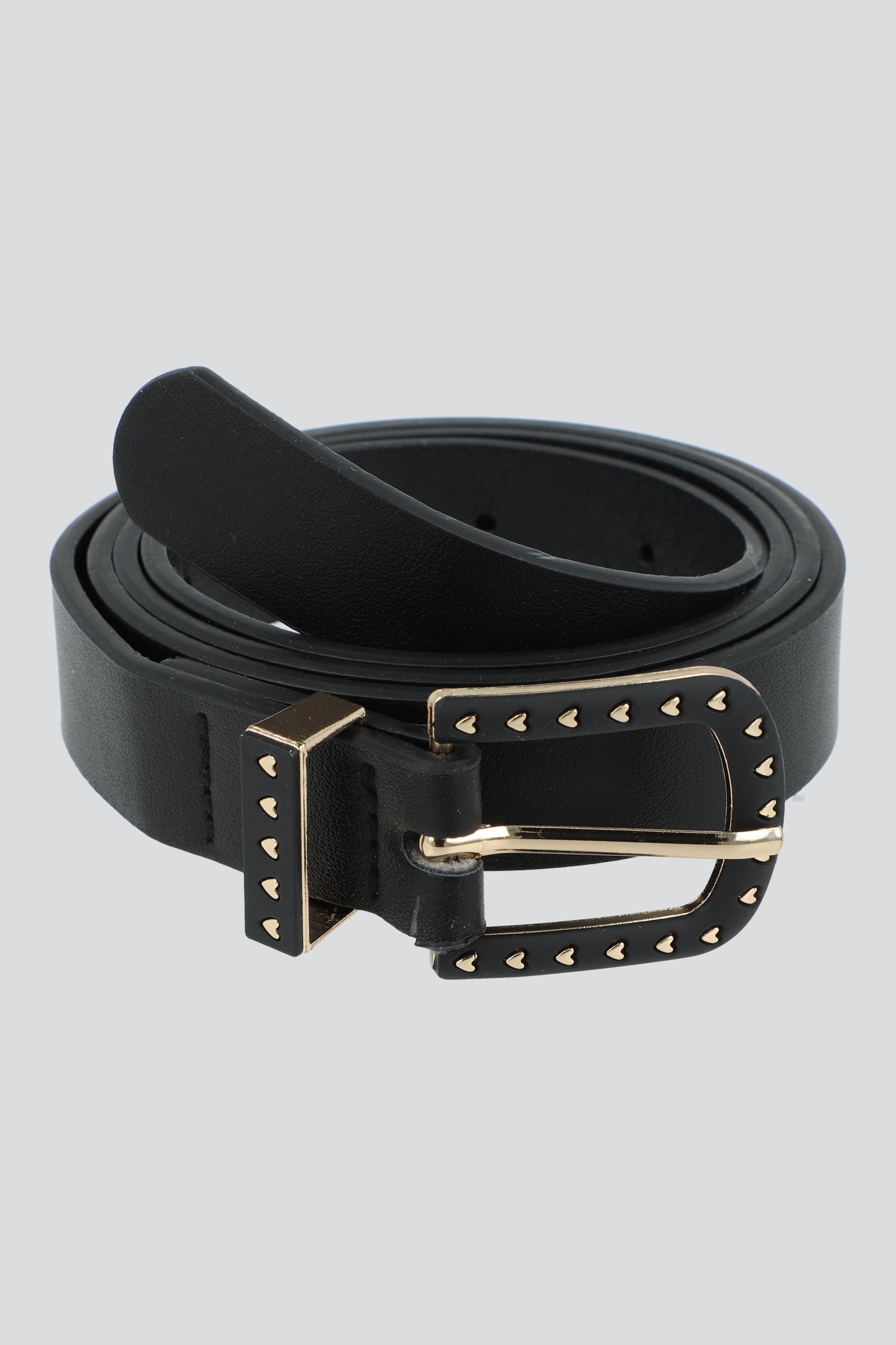 Cinturon hebilla cuadrada NEGRO