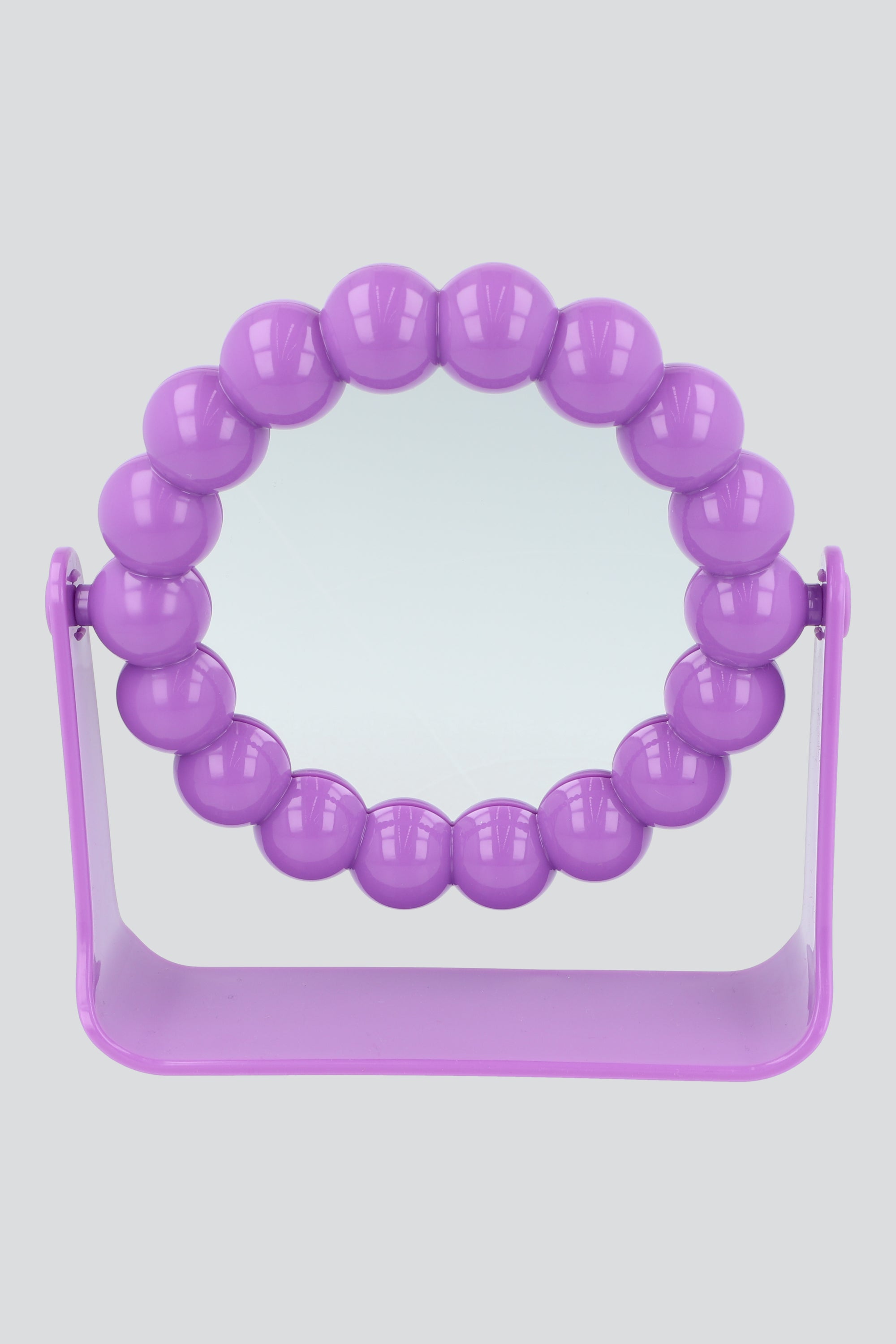 Espejo bolitas MORADO