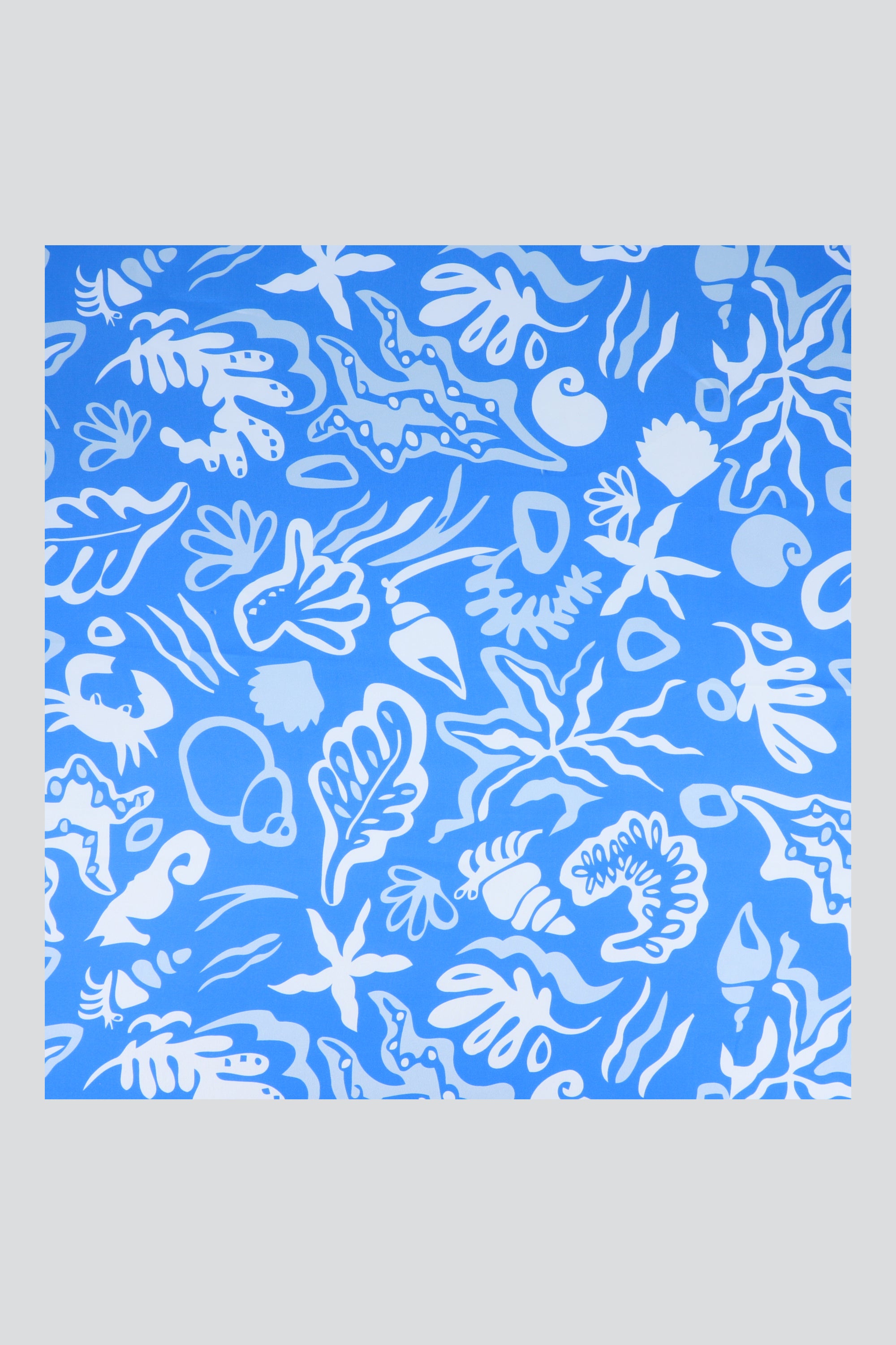 Pañuelo print marino AZUL