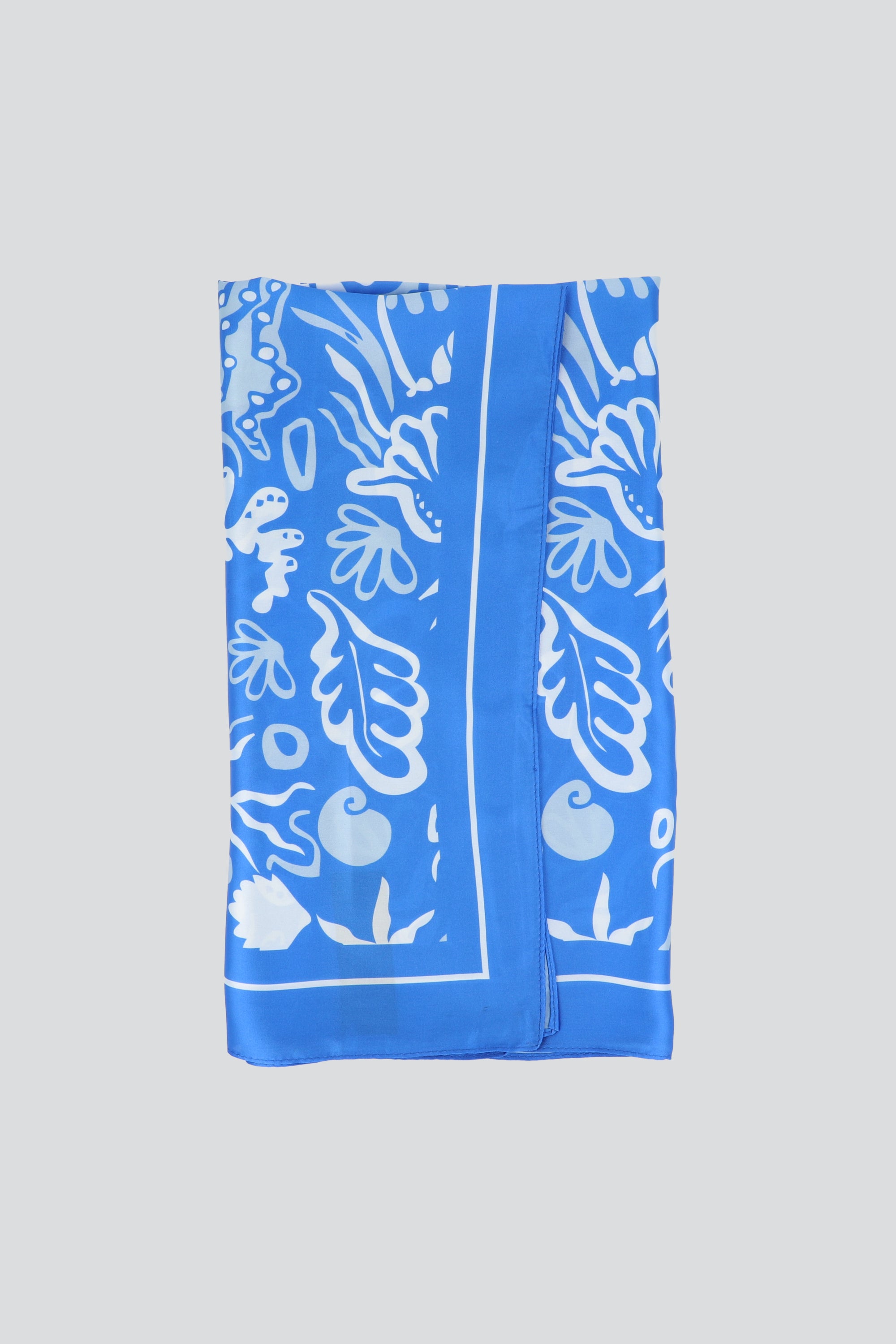 Pañuelo print marino AZUL
