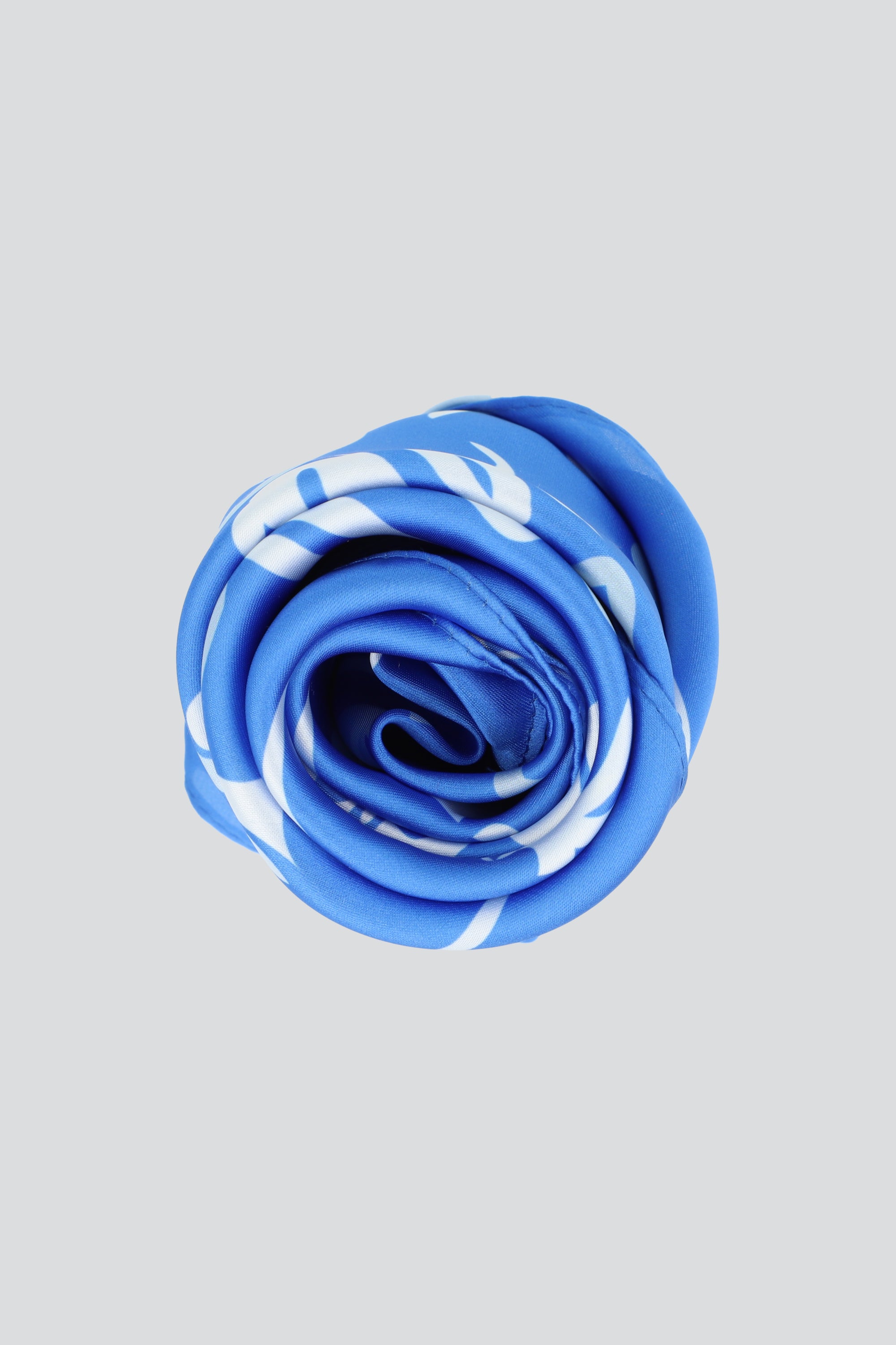 Pañuelo print marino AZUL
