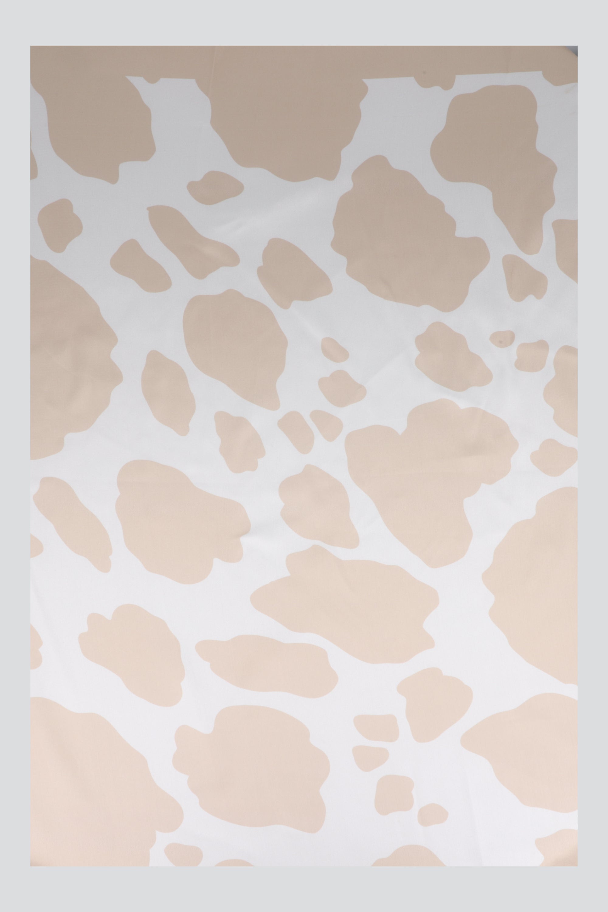 Pañuelo print vaca BEIGE