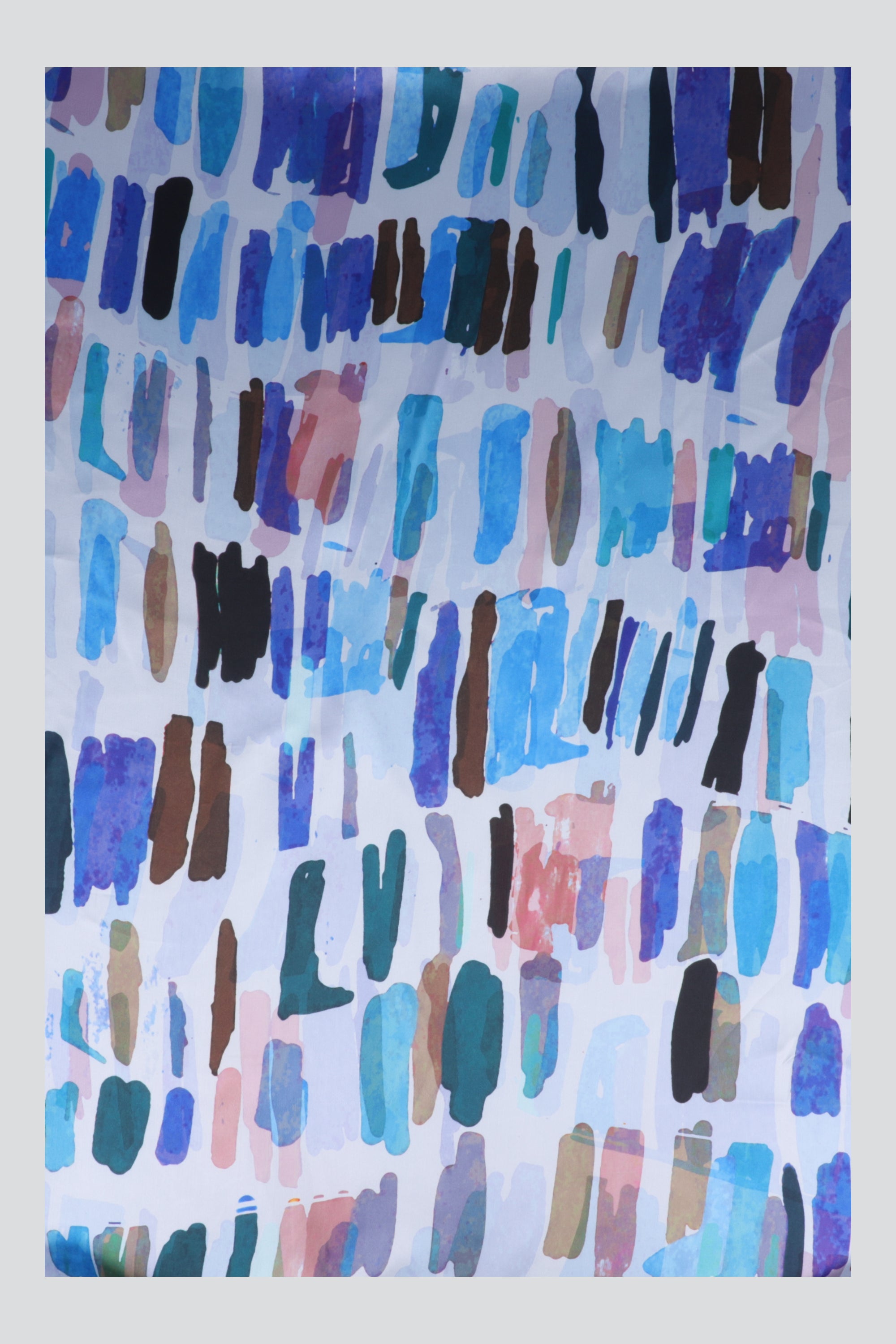 Pañuelo tintas de acuarela AZUL