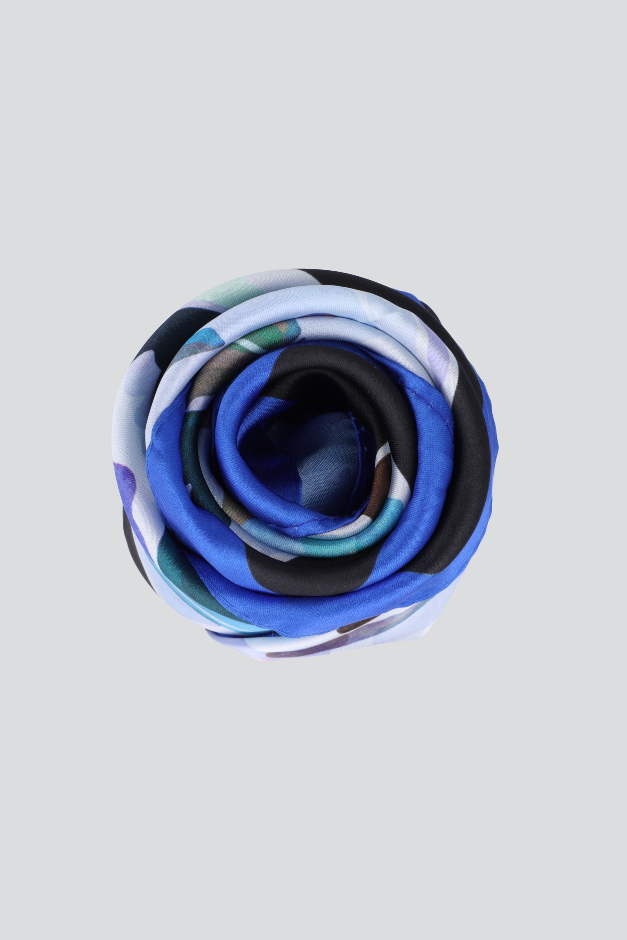 Pañuelo tintas de acuarela AZUL