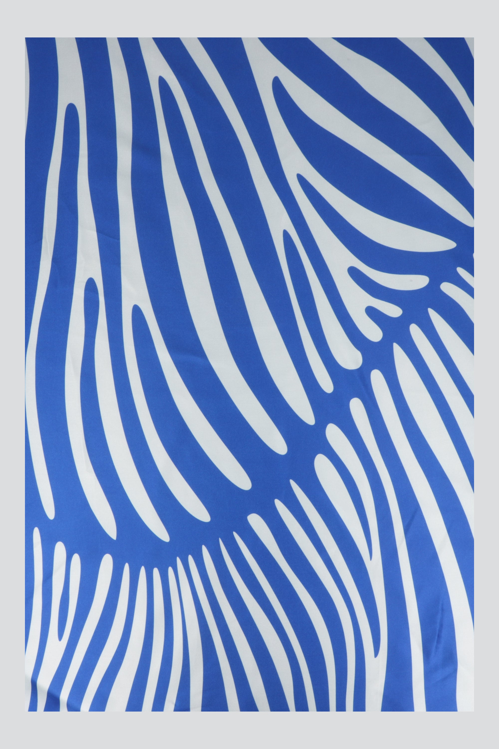 Pañuelo rayas zebra AZUL