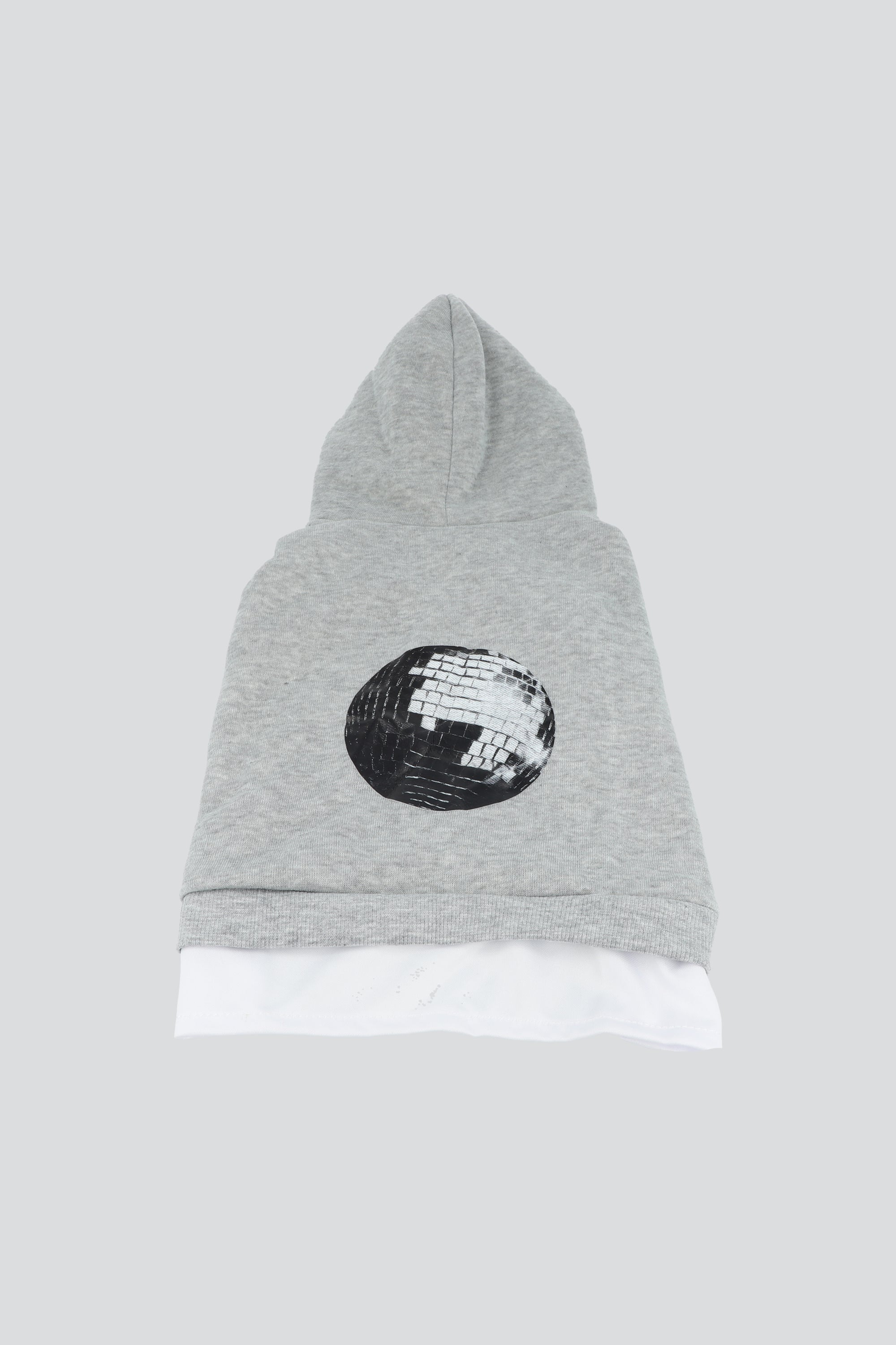 Sudadera mascota disco ball GRIS