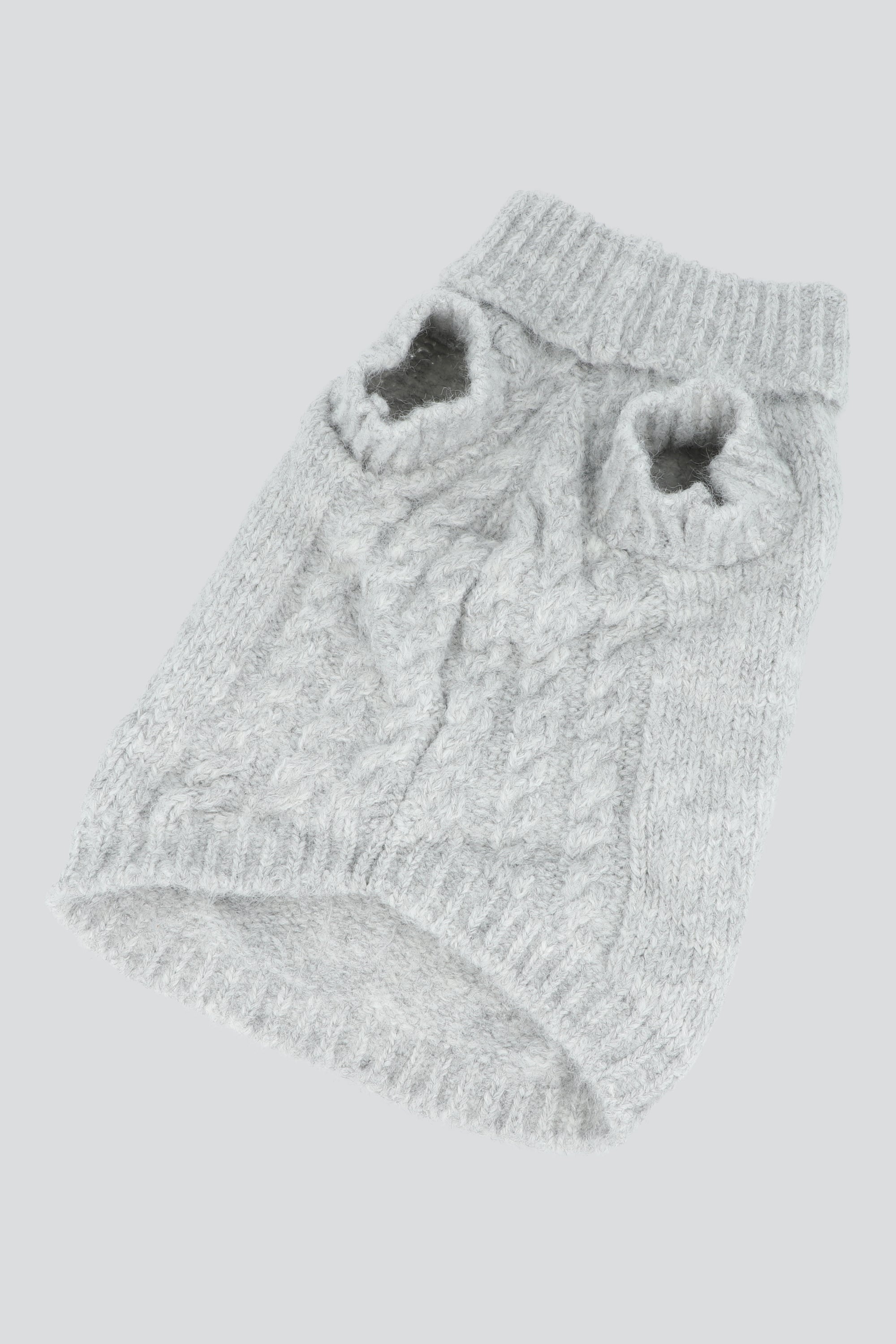 Sueter mascota cuello tortu GRIS