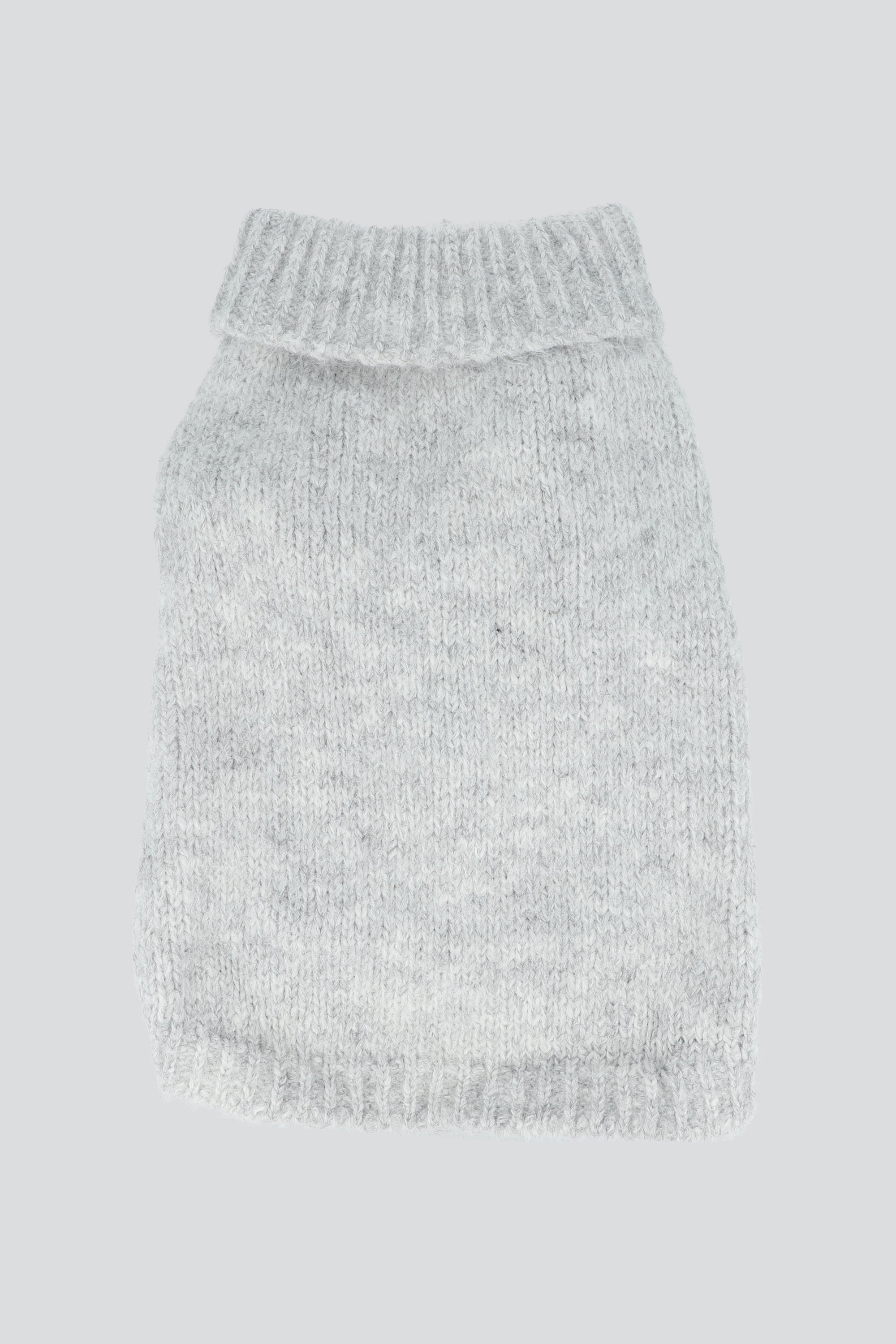 Sueter mascota cuello tortu GRIS