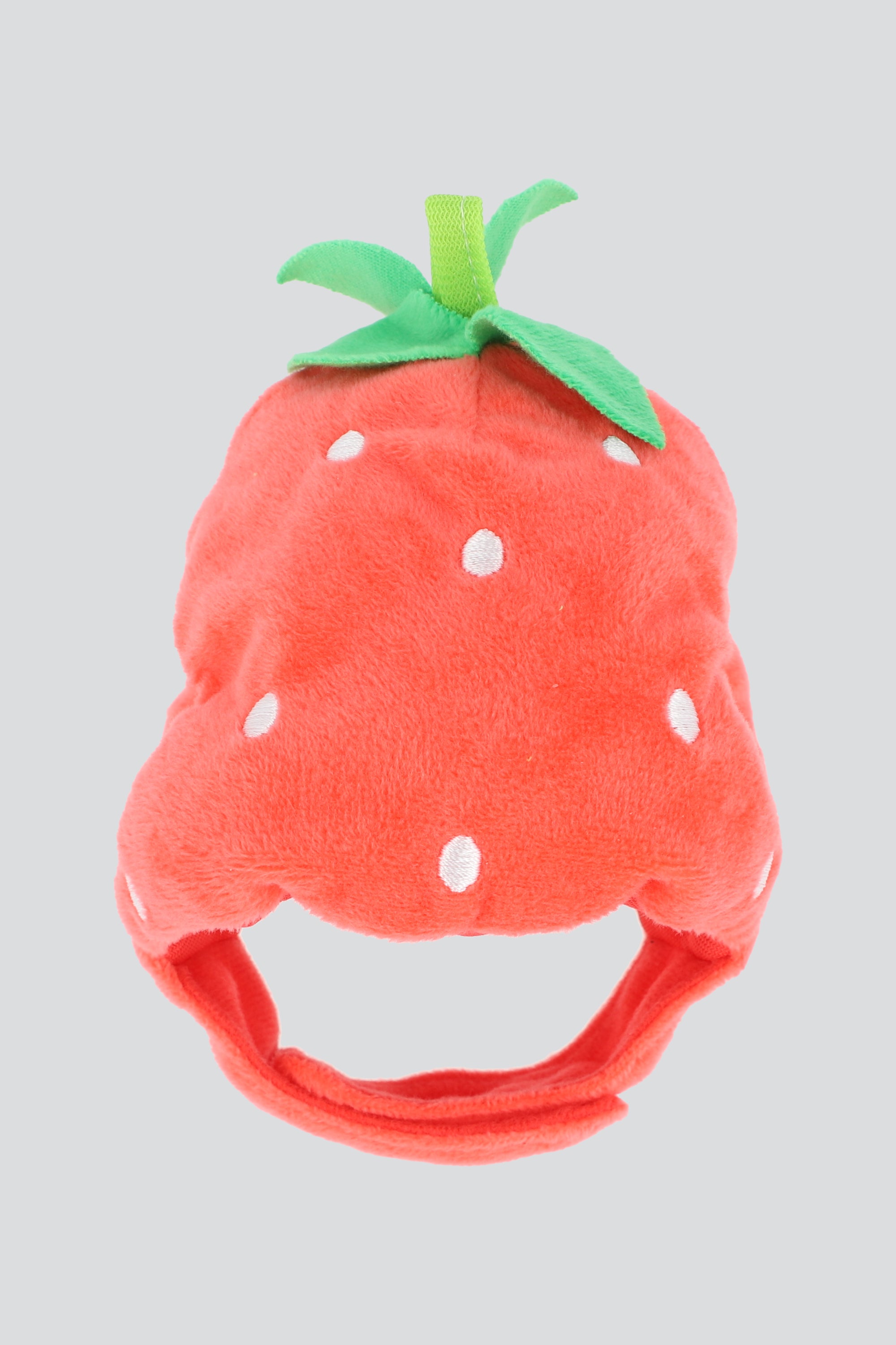 Gorro mascota fresa ROJO