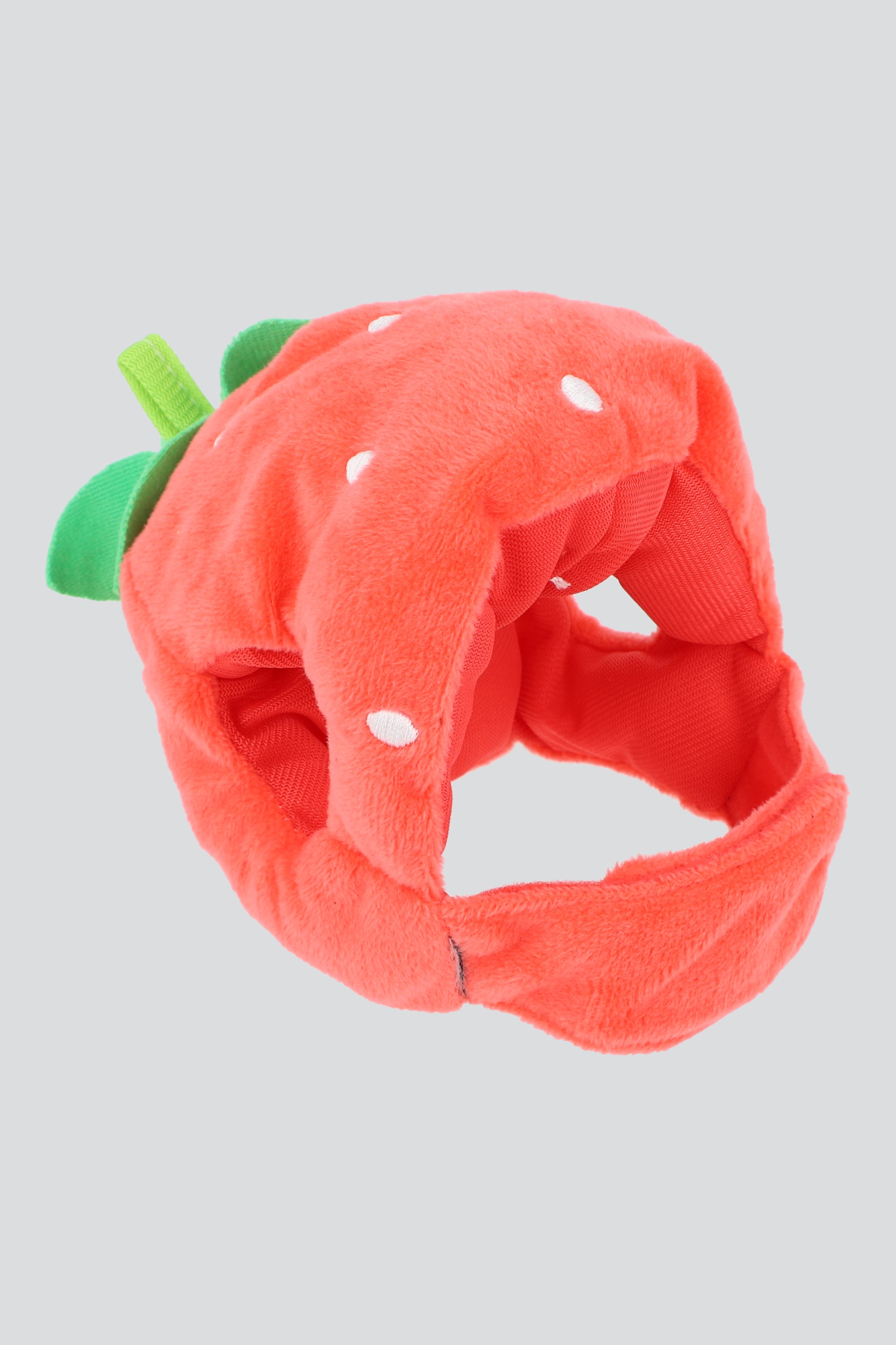 Gorro mascota fresa ROJO