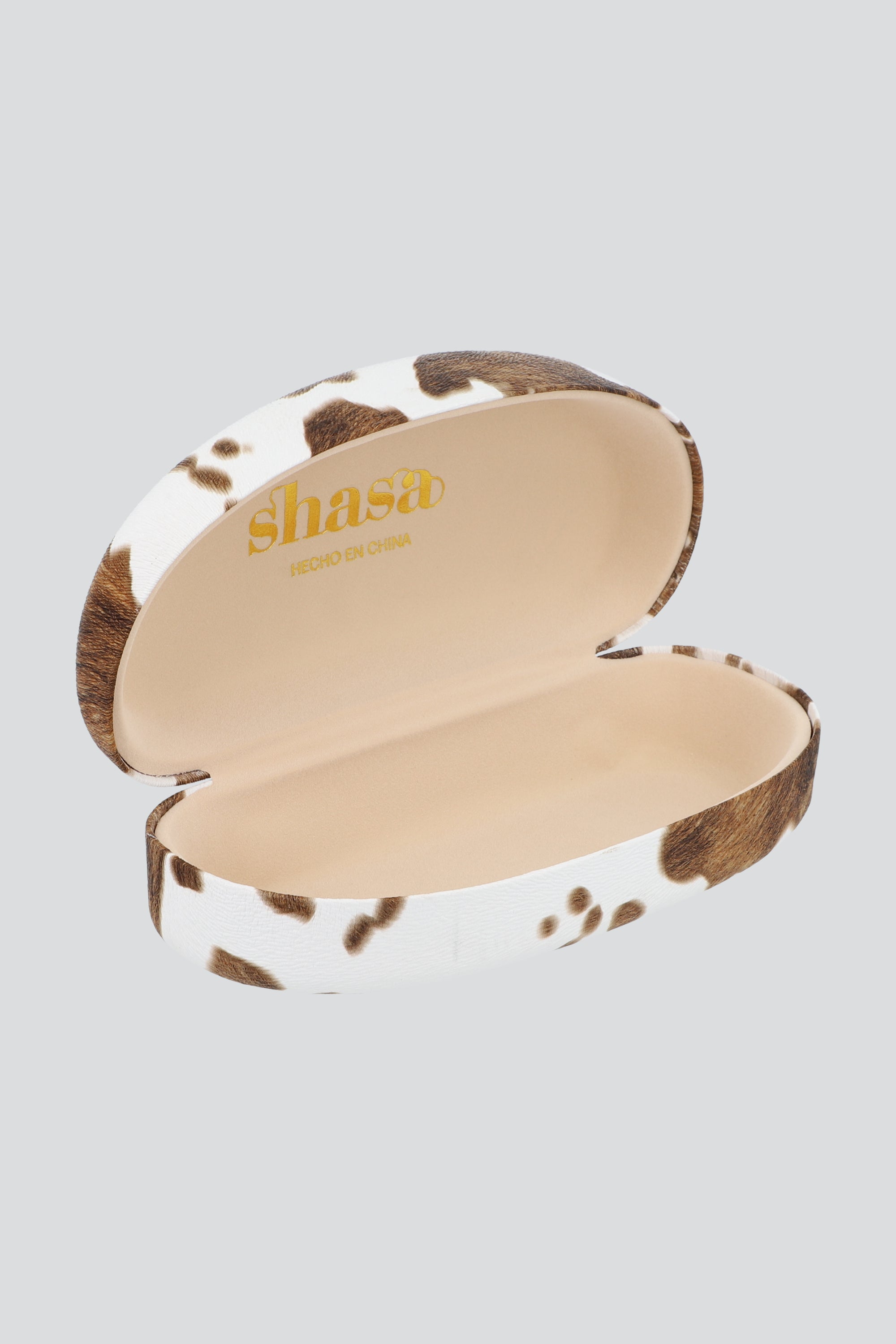 Funda para lentes print vaca CAFE
