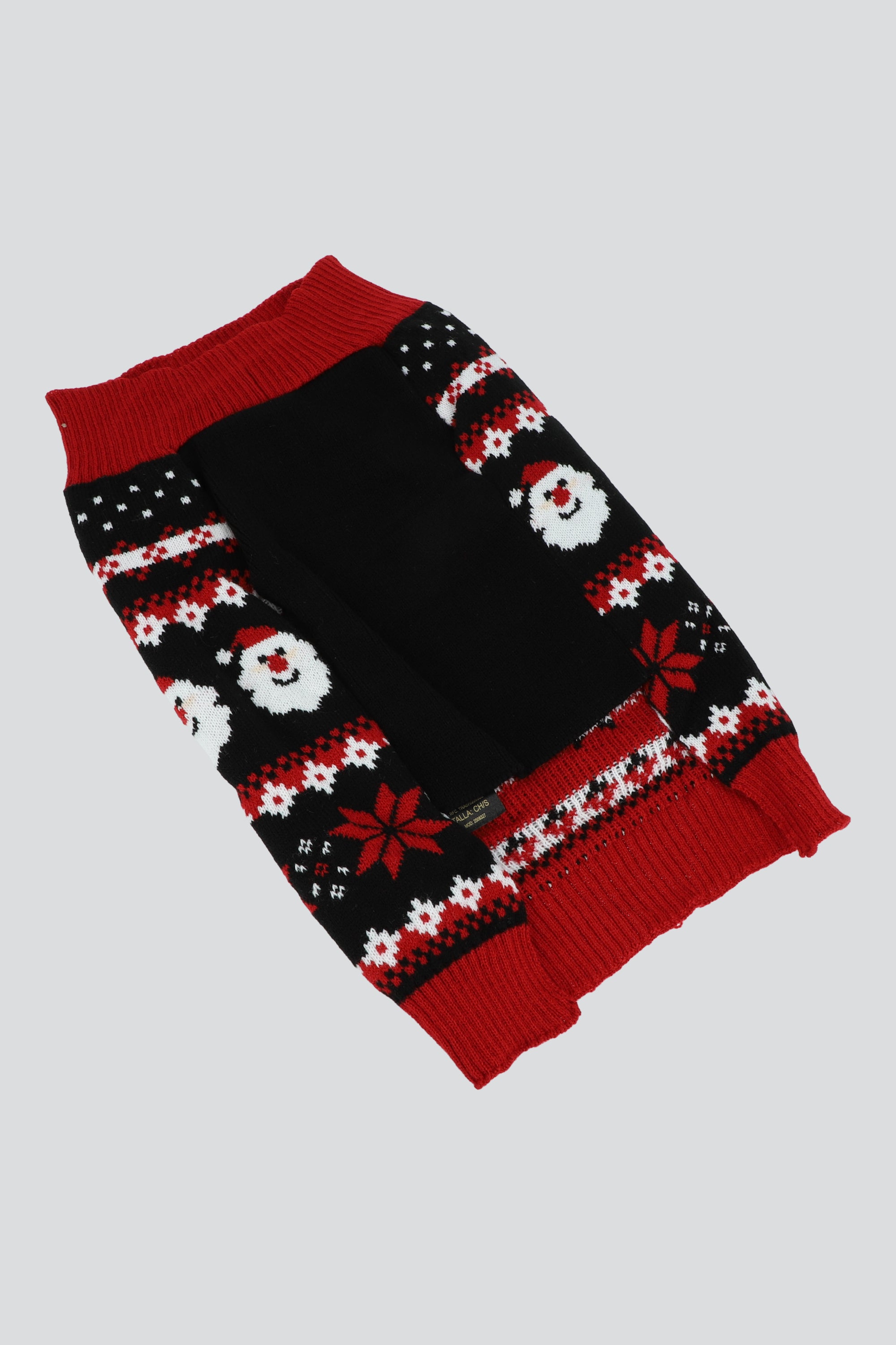 Sueter mascota santas ROJO