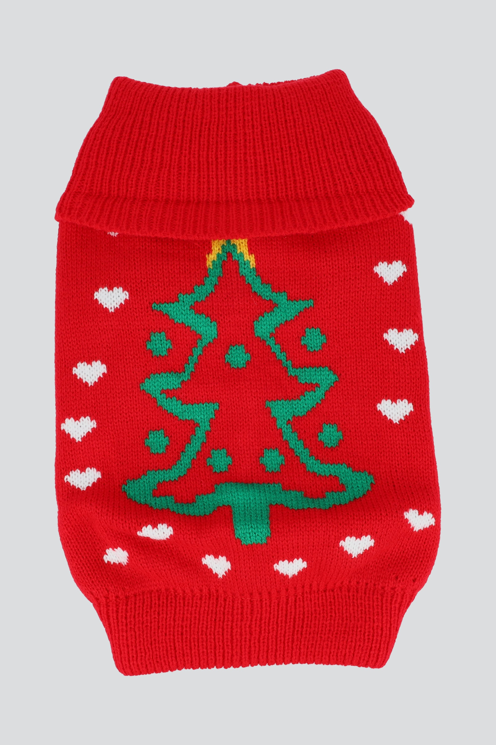 Sueter mascota arbol navideño ROJO