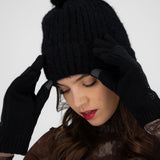 Beanie tejido fluffy