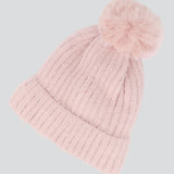 Beanie tejido fluffy