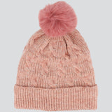 Beanie trenza zigzag