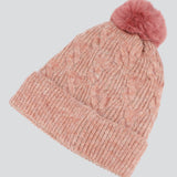 Beanie trenza zigzag