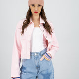 Beanie trenza zigzag
