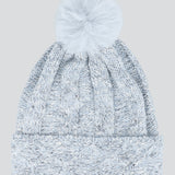 Beanie color jaspe fluffy