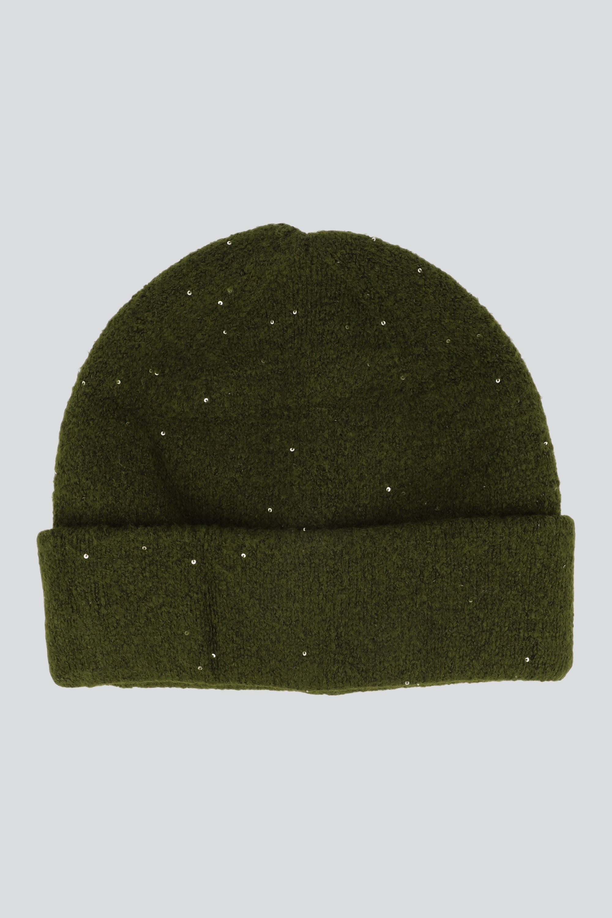 Beanie sencillo jaspeado VERDE