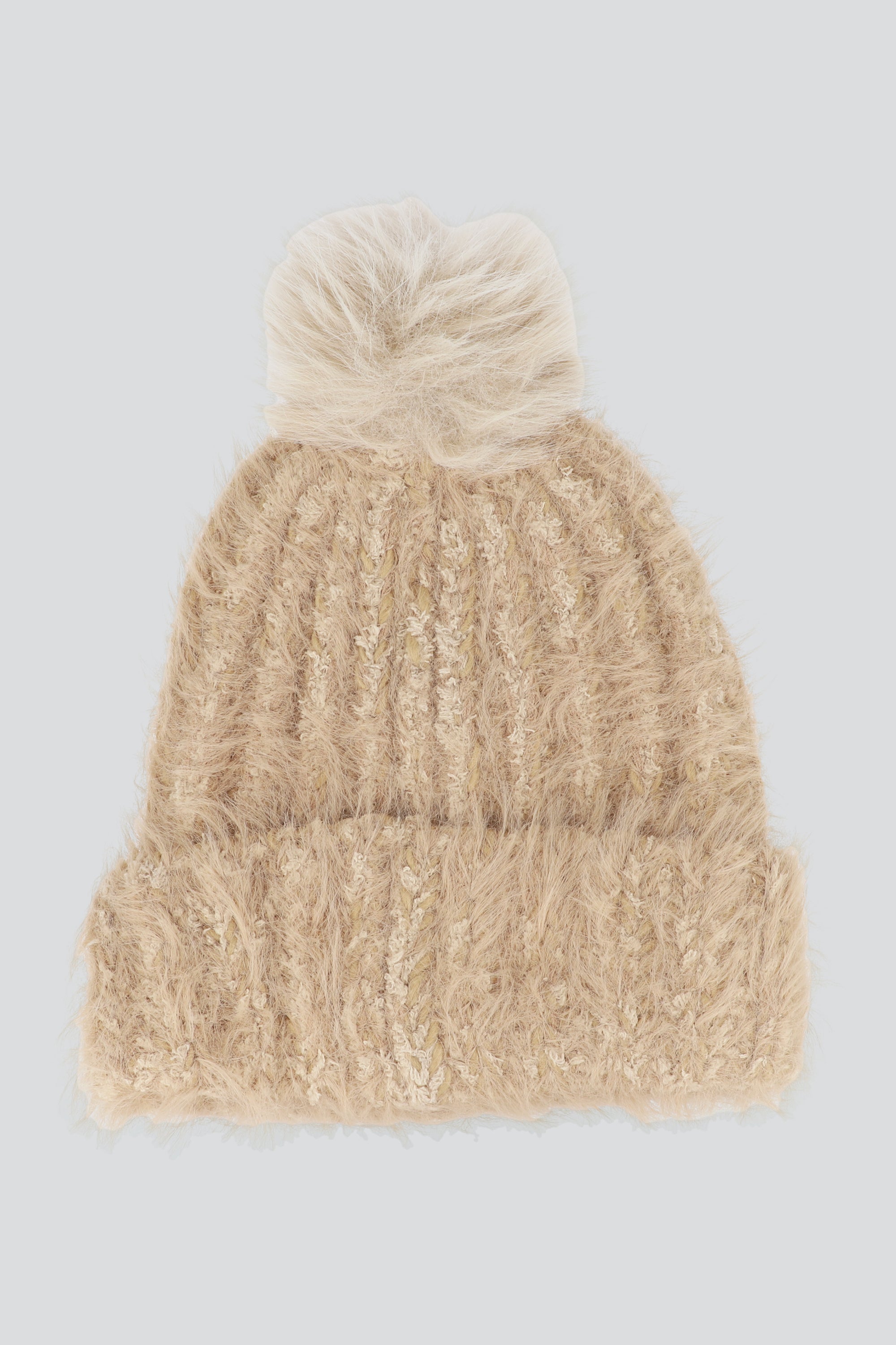 Beanie jaspe perlas BEIGE