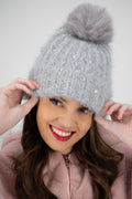 Beanie jaspe perlas