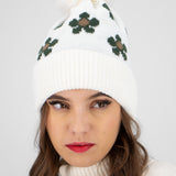Beanie print flores