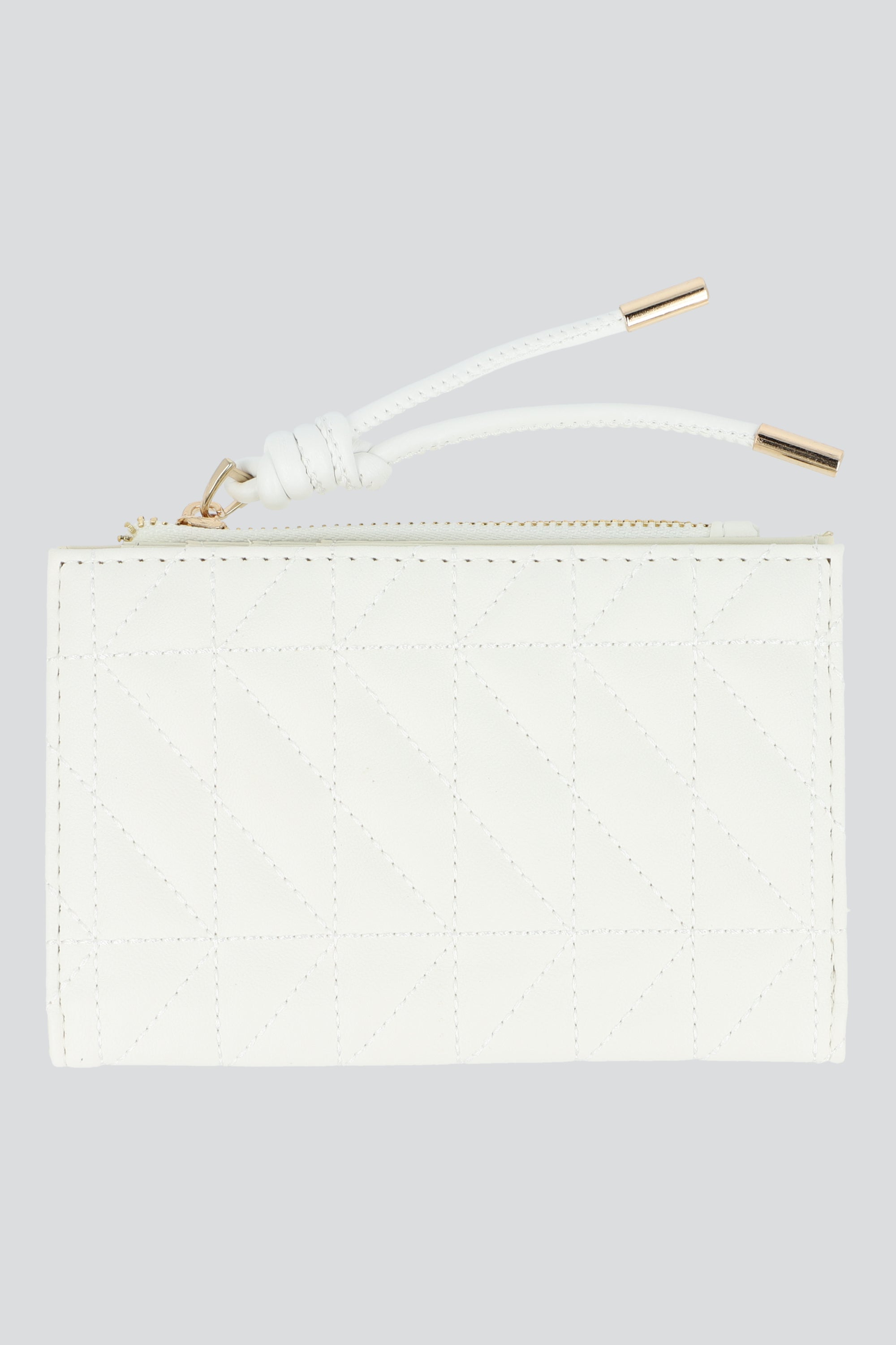 Cartera capitonada PU BLANCO
