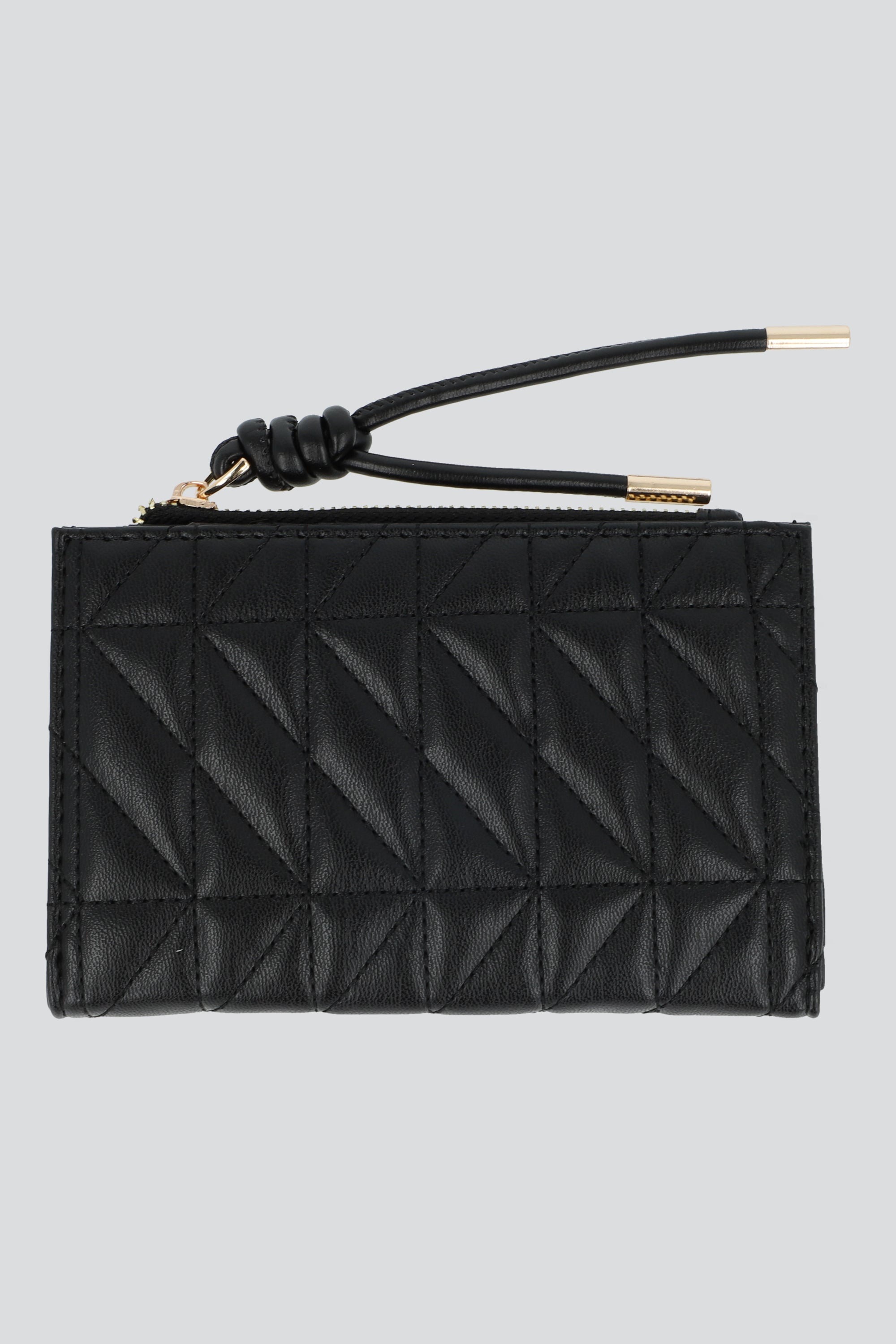 Cartera capitonada PU NEGRO