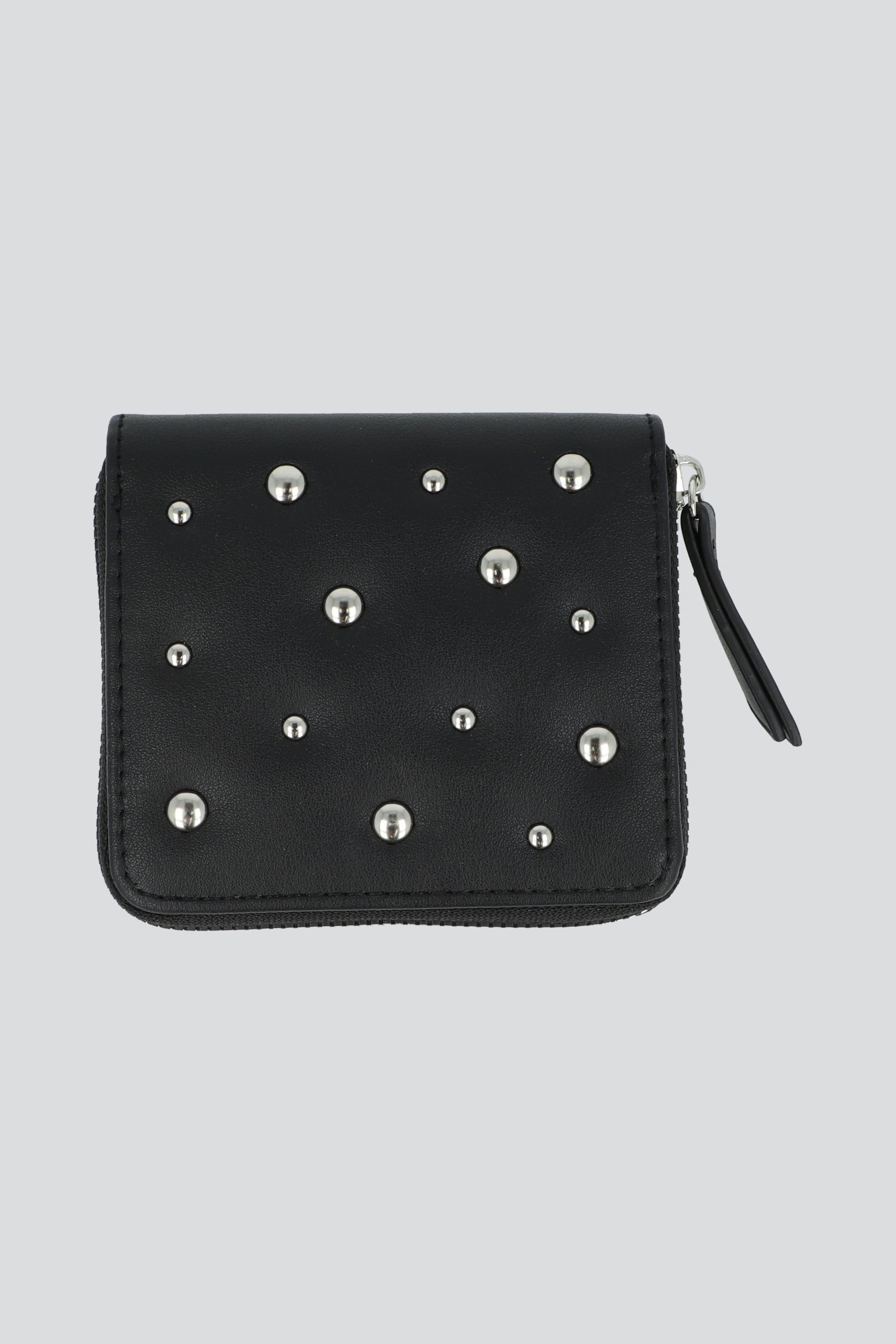 Cartera studs cierre NEGRO