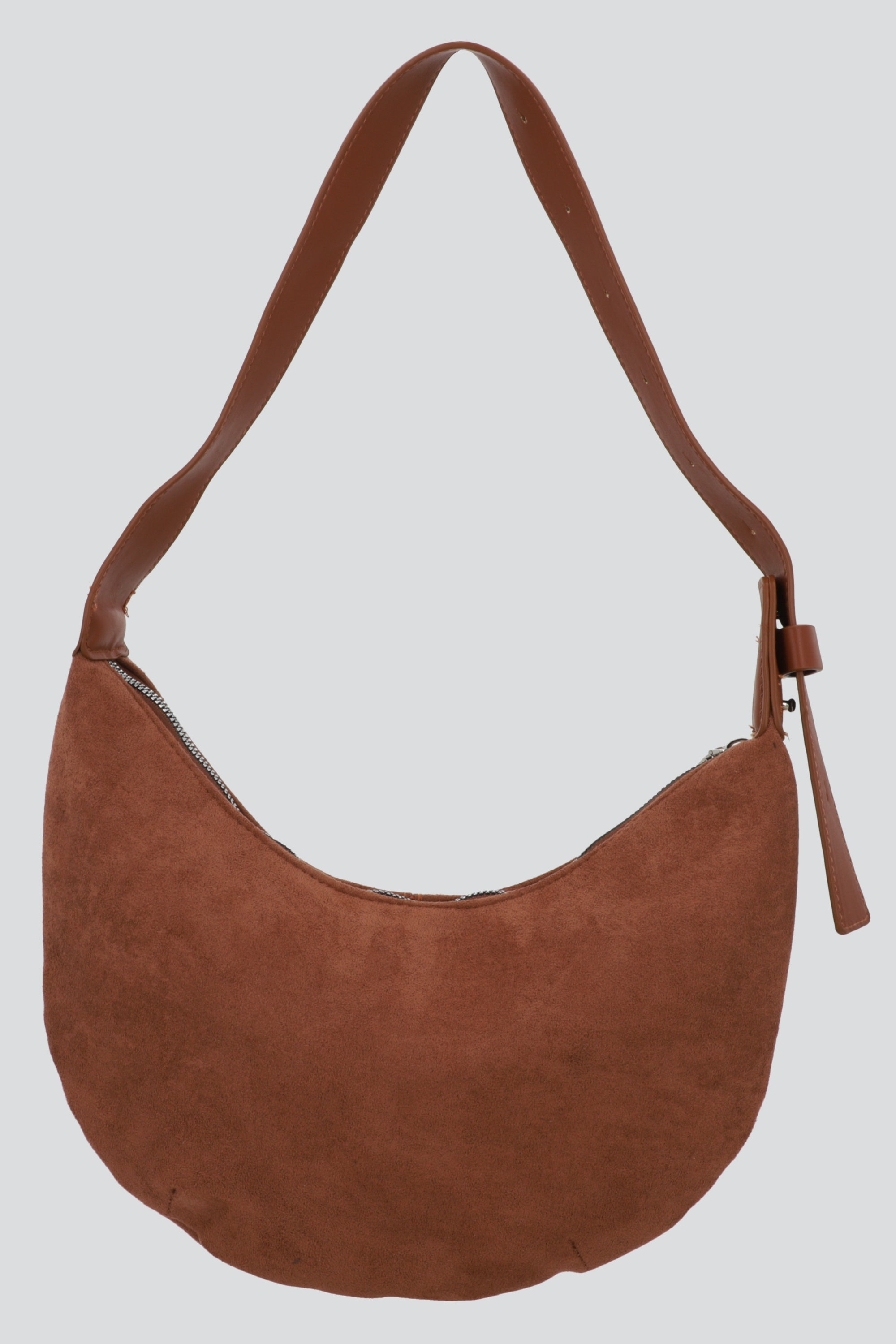 Bolsa luna suede CAFE