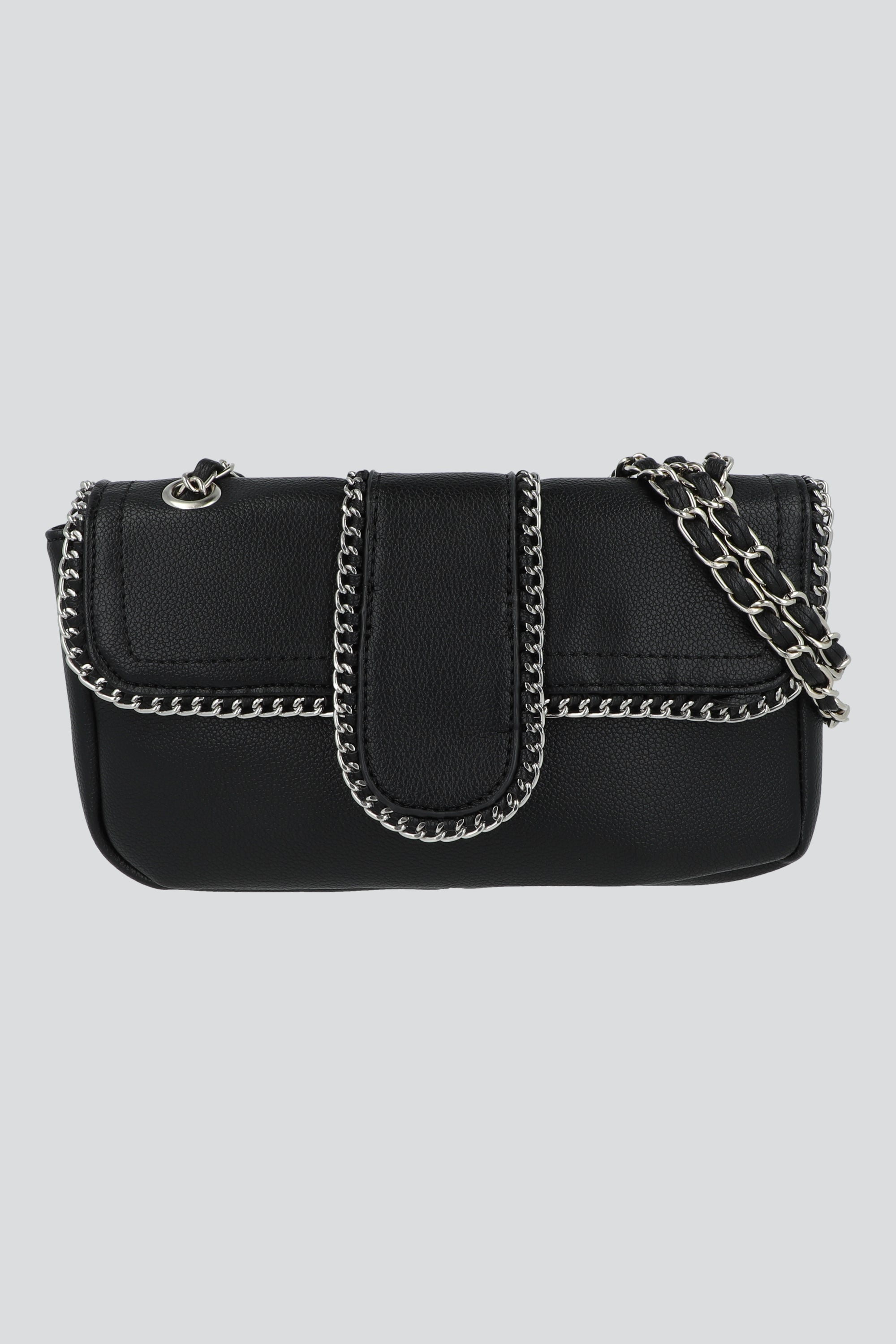 Bolsa shoulder orilla cadena NEGRO