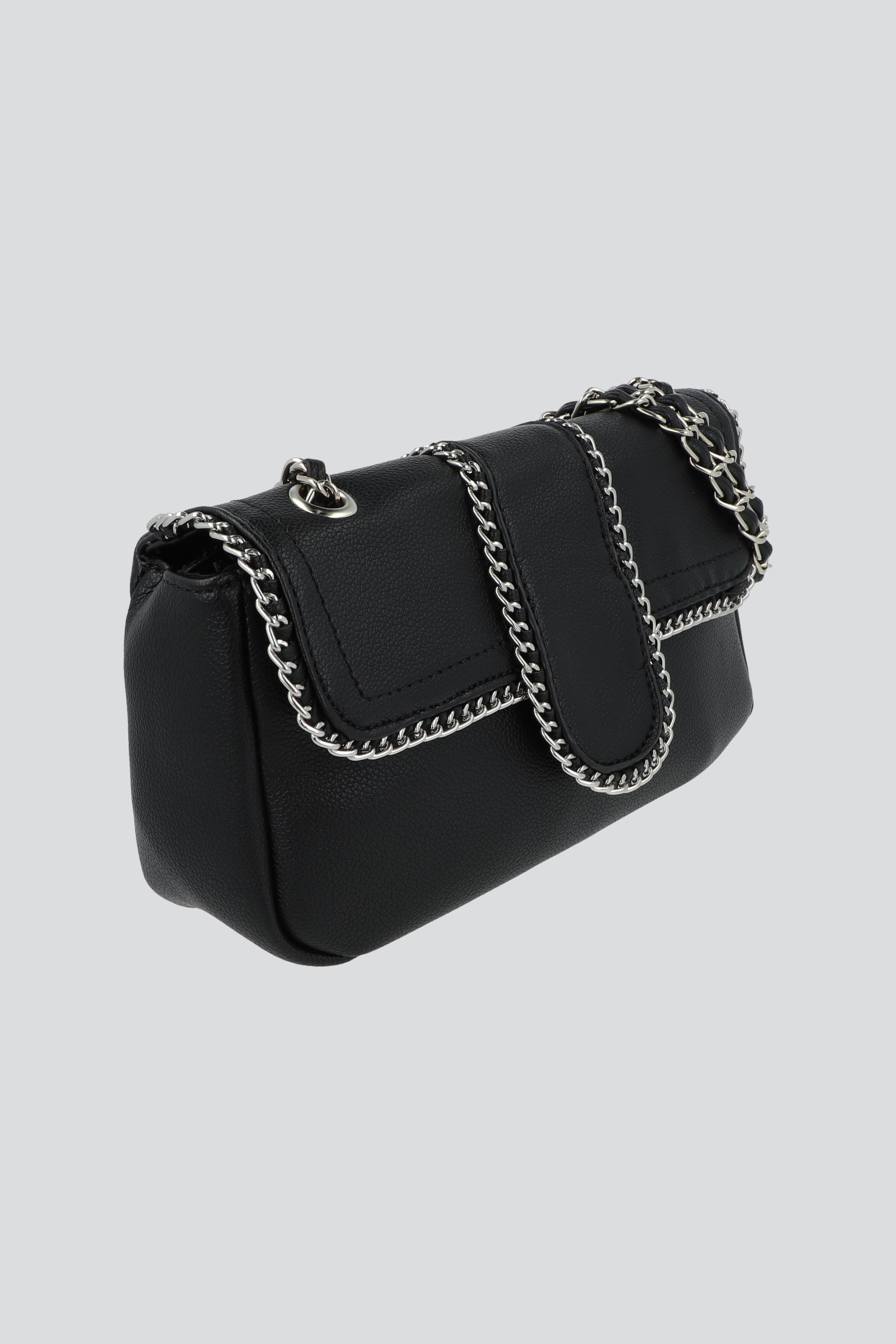 Bolsa shoulder orilla cadena NEGRO