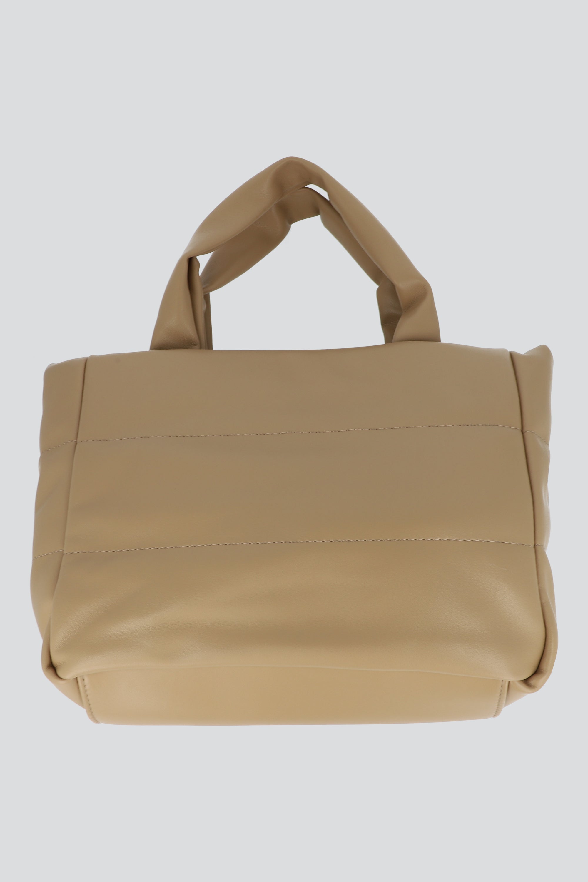 Bolsa tote puffer BEIGE