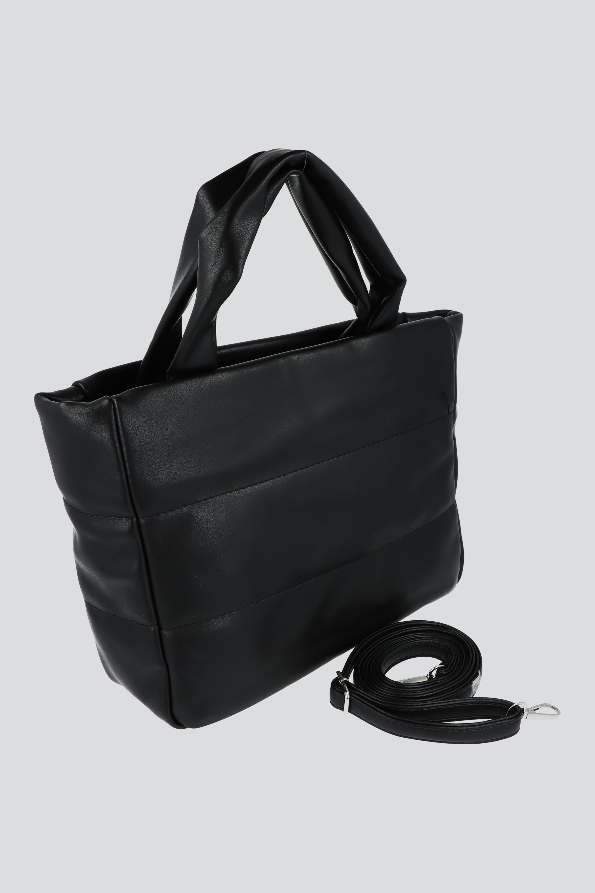 Bolsa tote puffer NEGRO