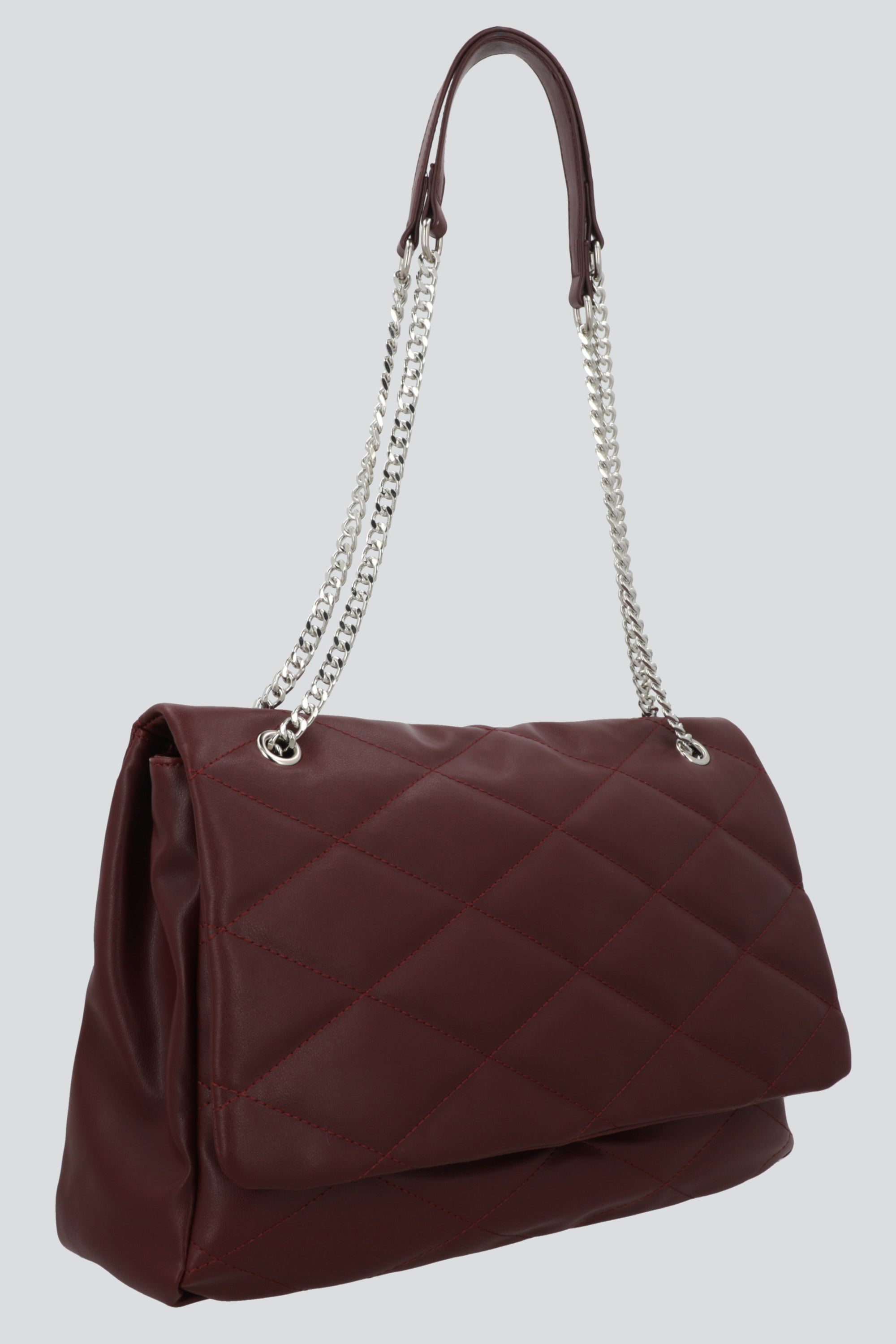 Bolsa capitonada rombos VINO