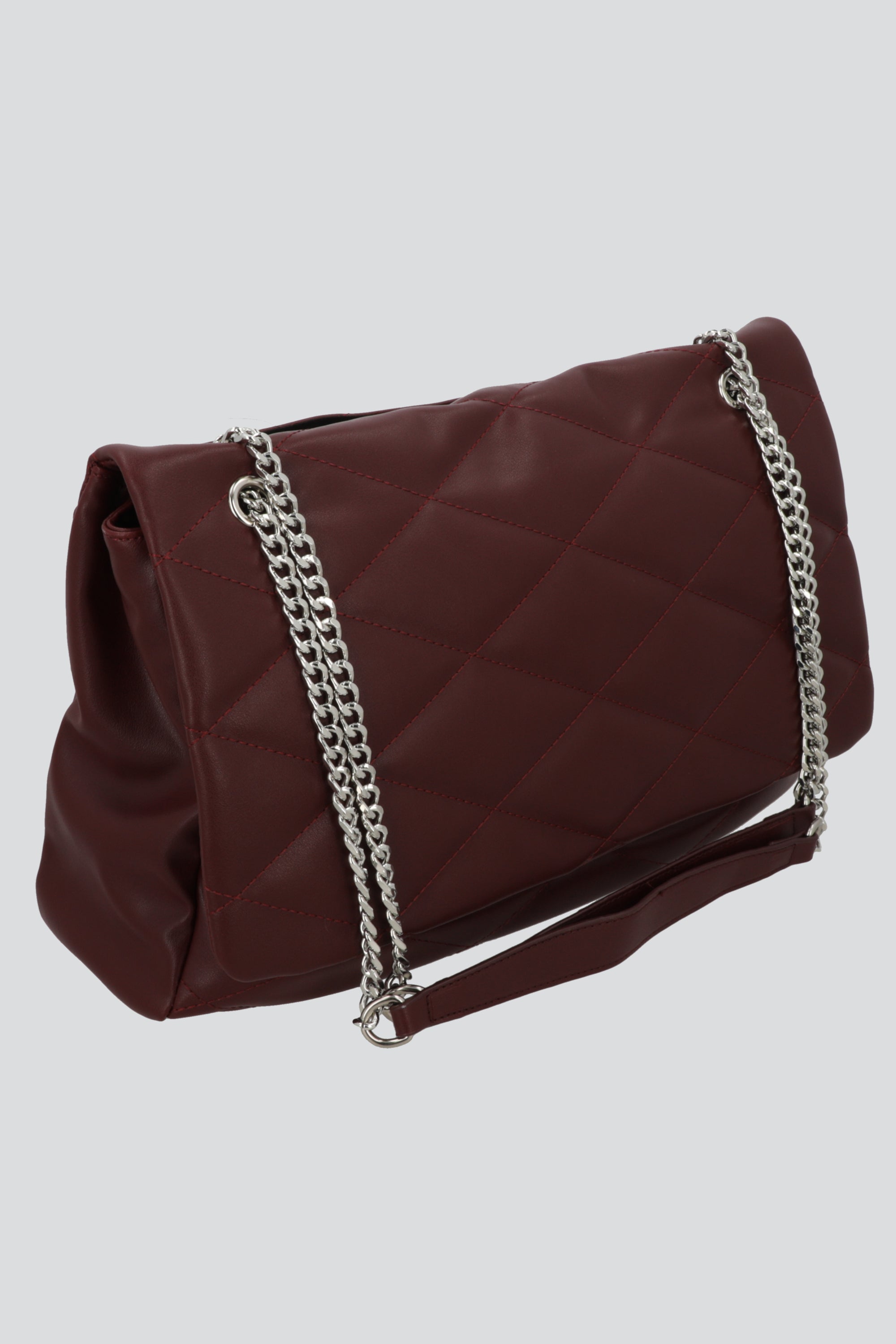 Bolsa capitonada rombos VINO