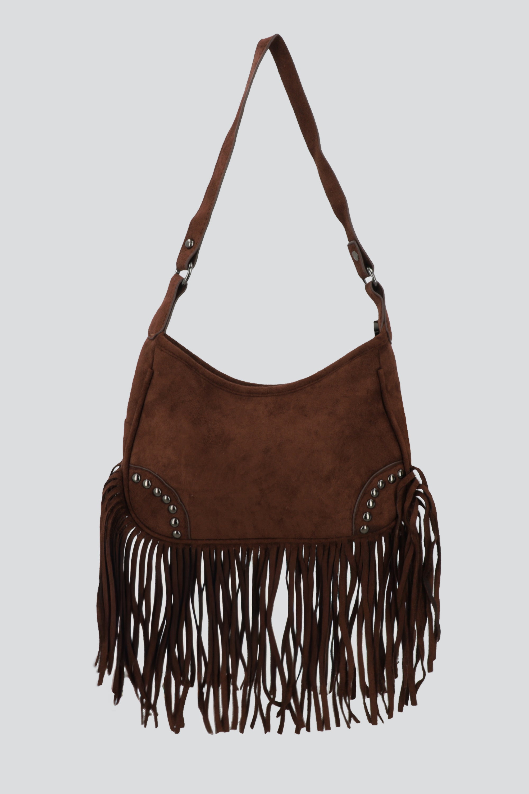 Bolsa shoulder flecos CAFE