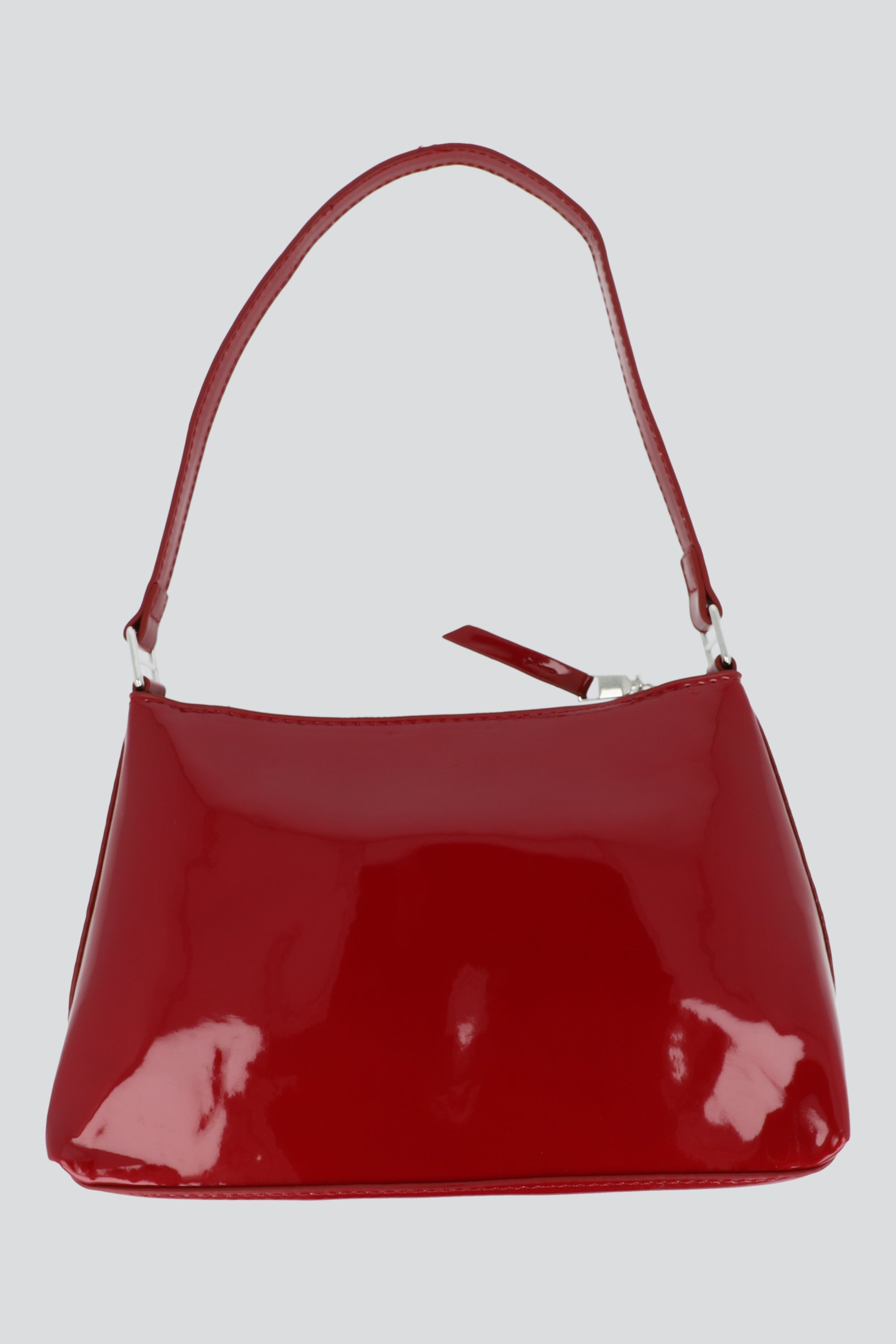 Bolsa baguette charol VINO