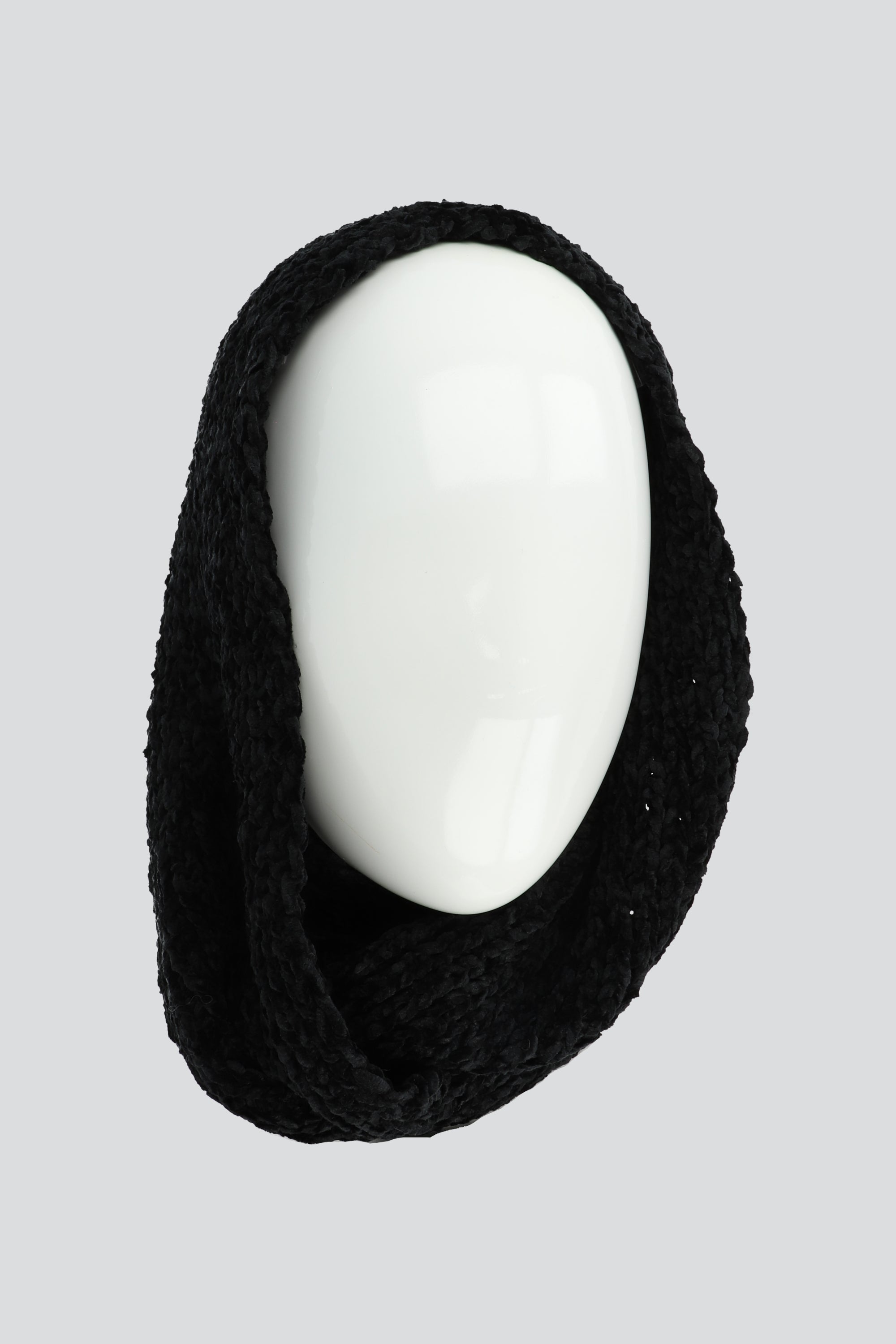 Bufanda cuello sencillo NEGRO