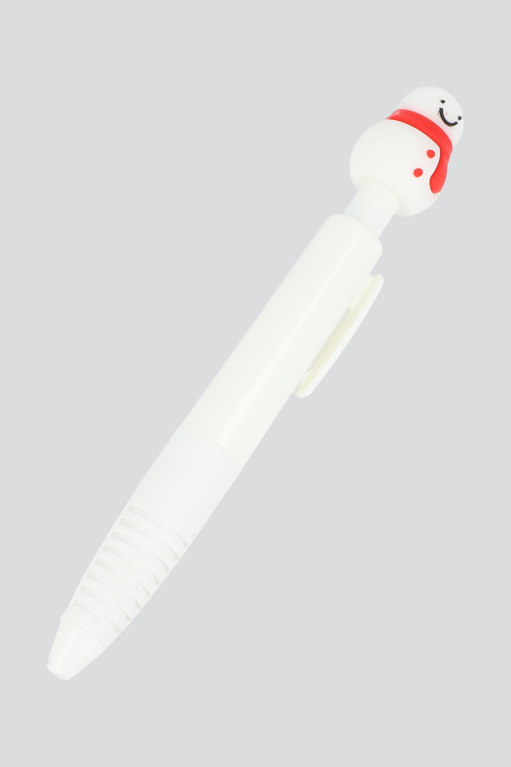 Pluma navidad BLANCO
