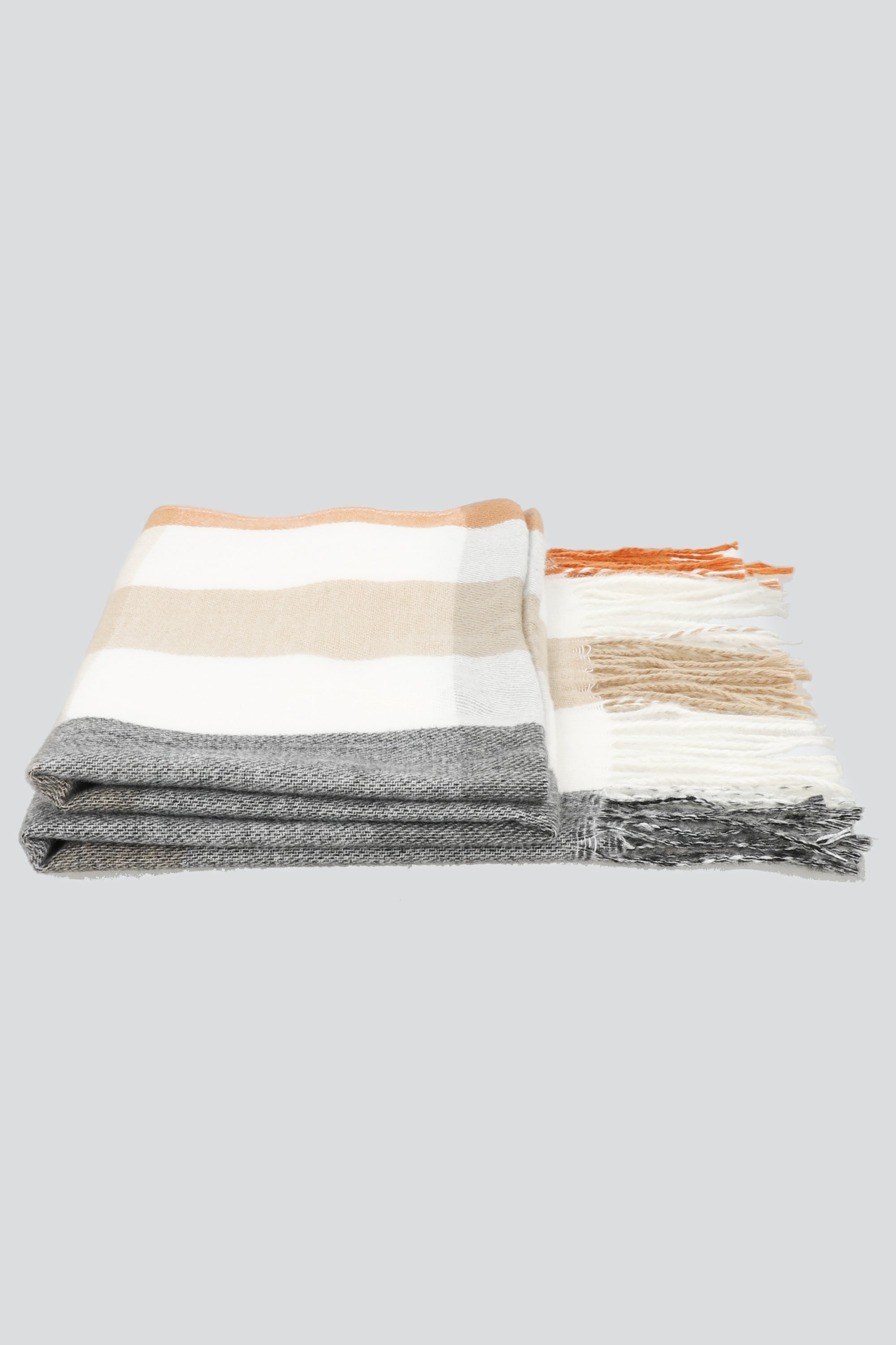 Bufanda mega cuadros BEIGE