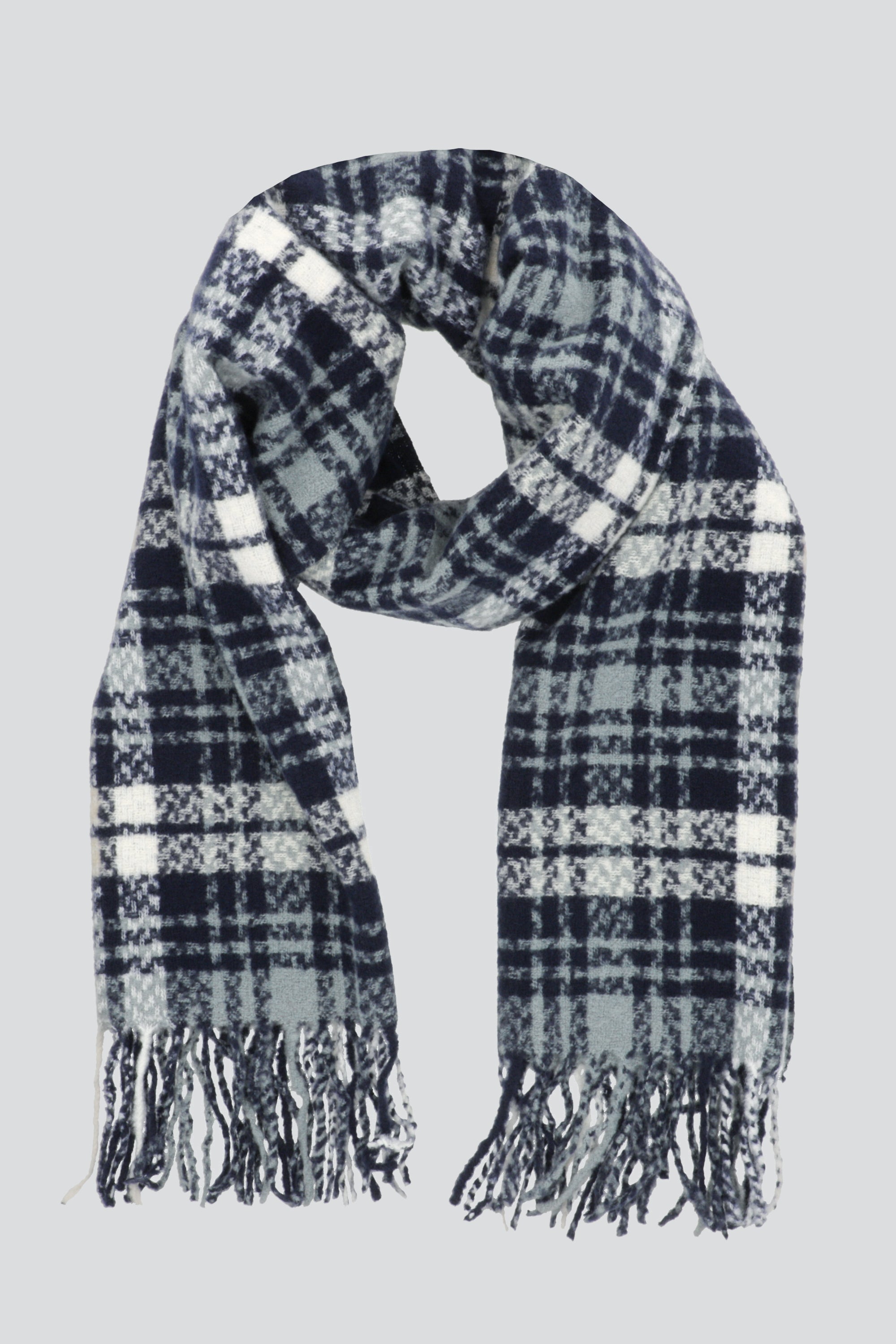 Bufanda mini cuadros MARINO