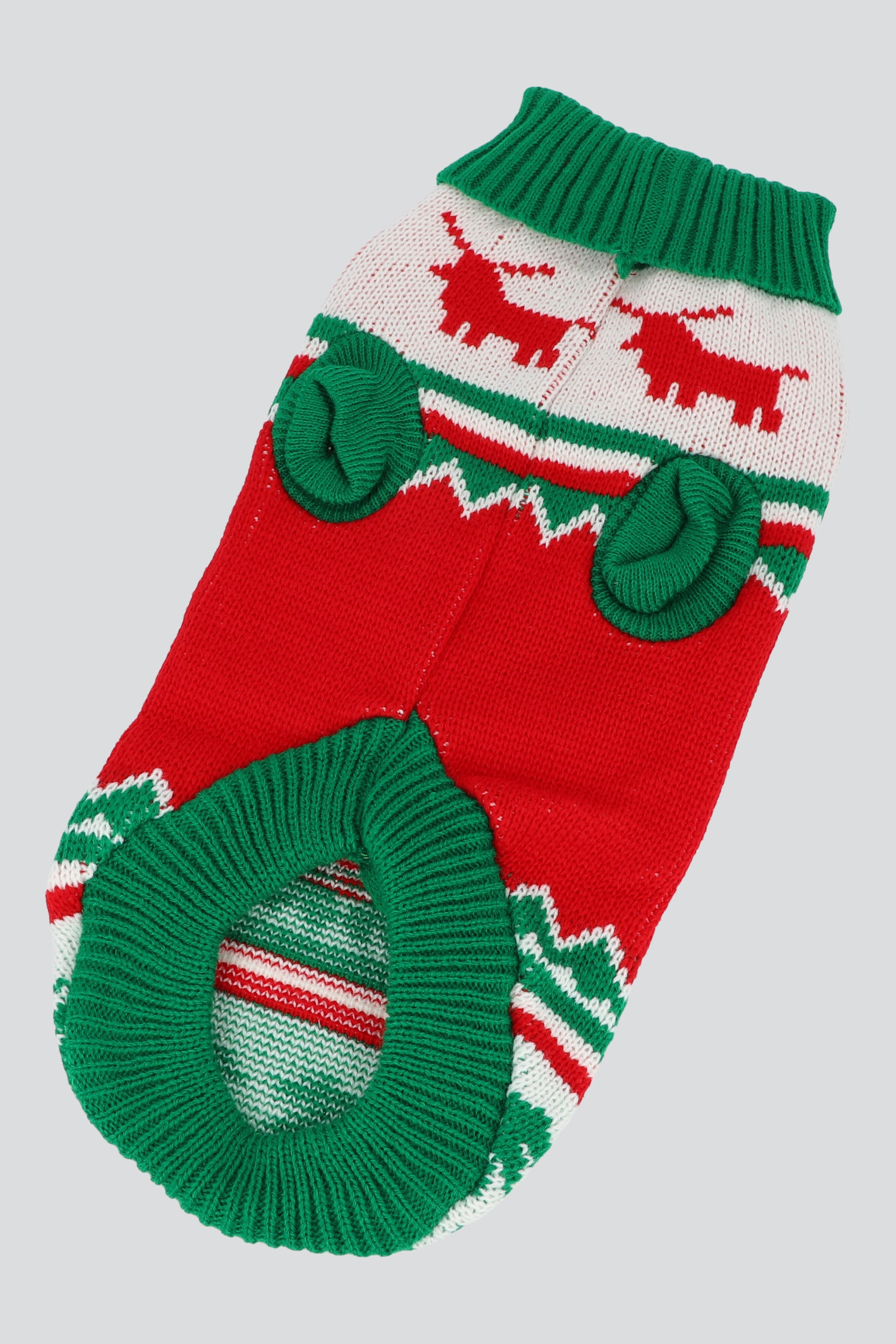 Sueter mascota merry christmas VERDE