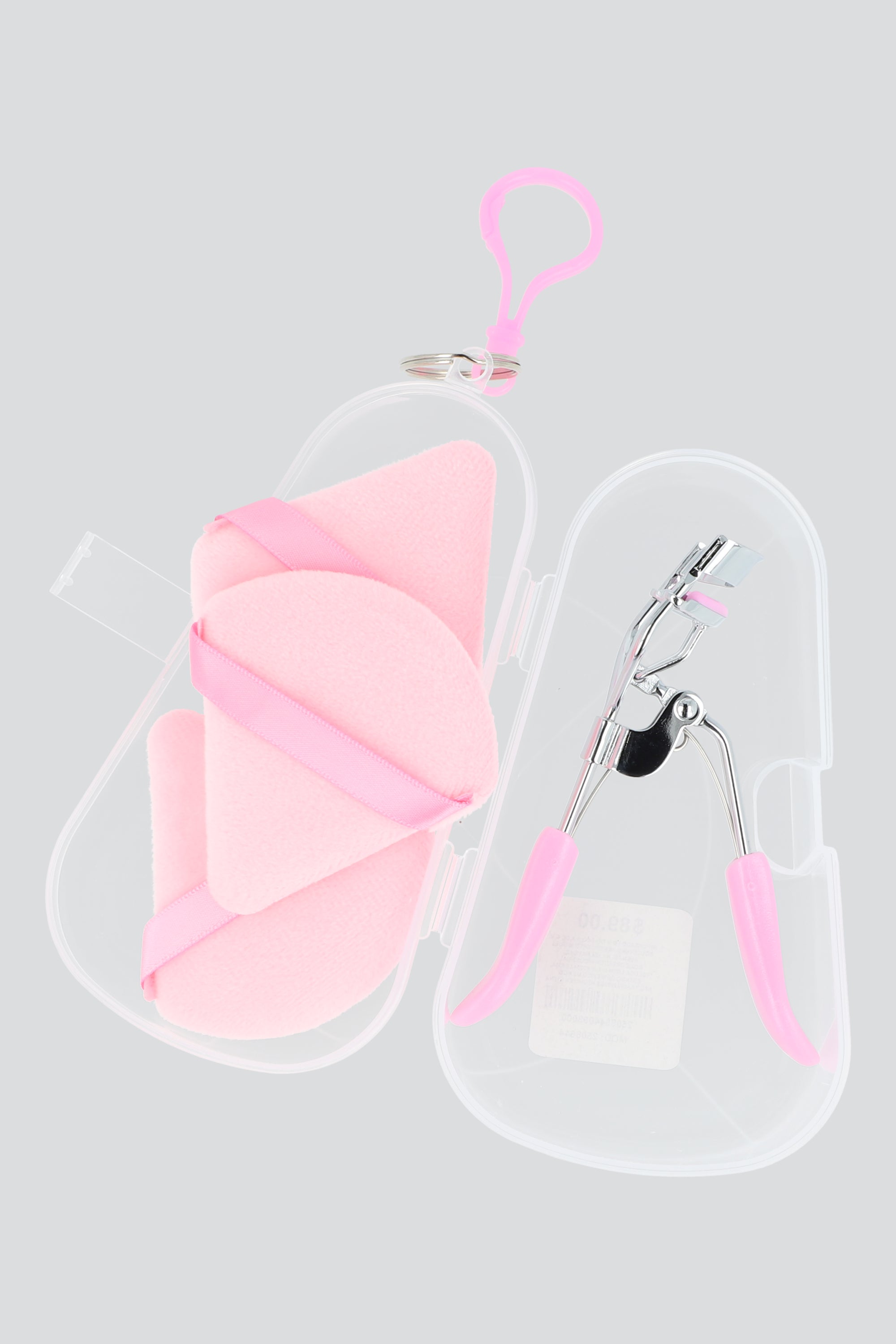 Set enchinador 3 puffs estuche ROSA