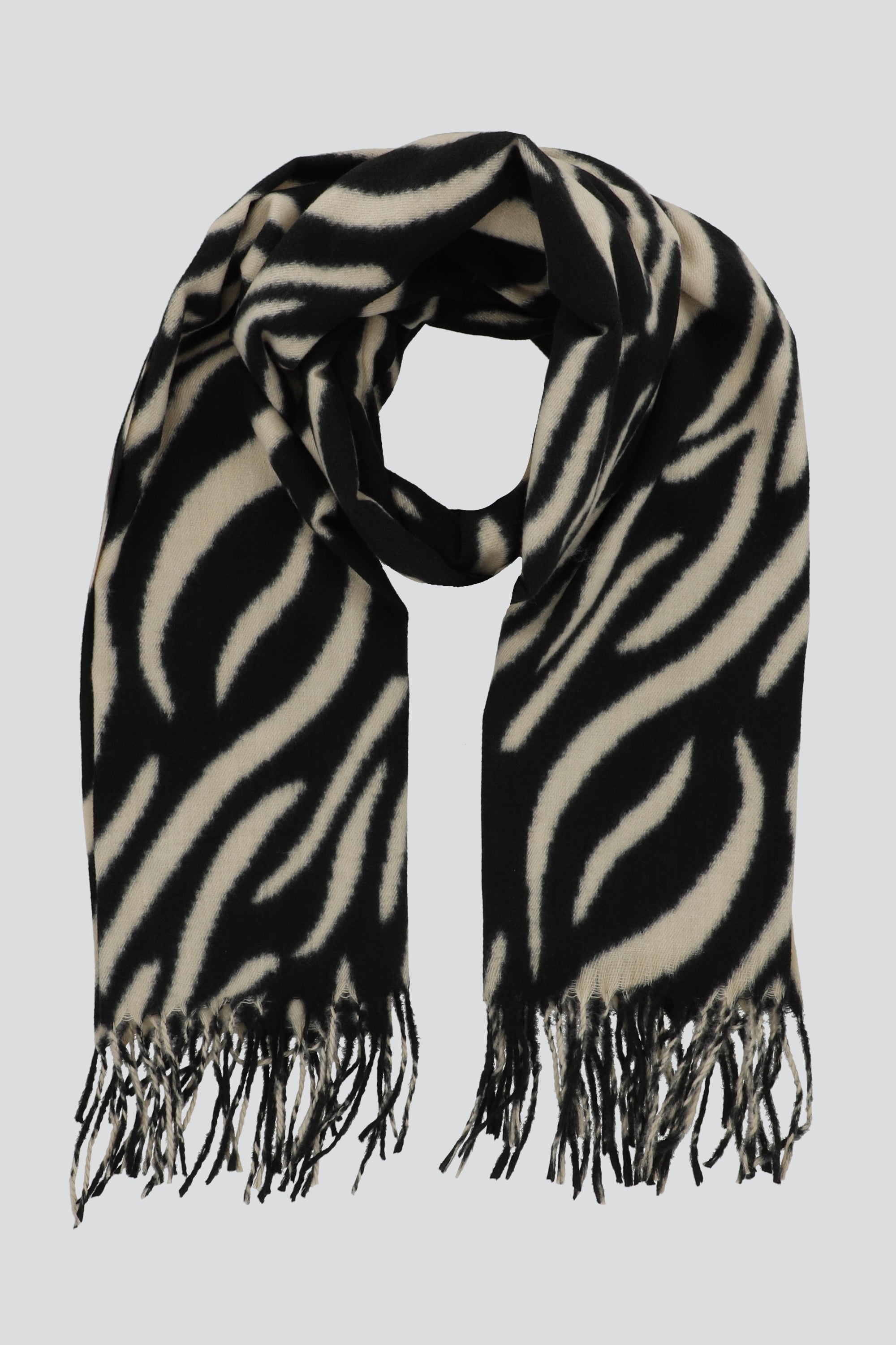Bufanda print cebra BEIGE