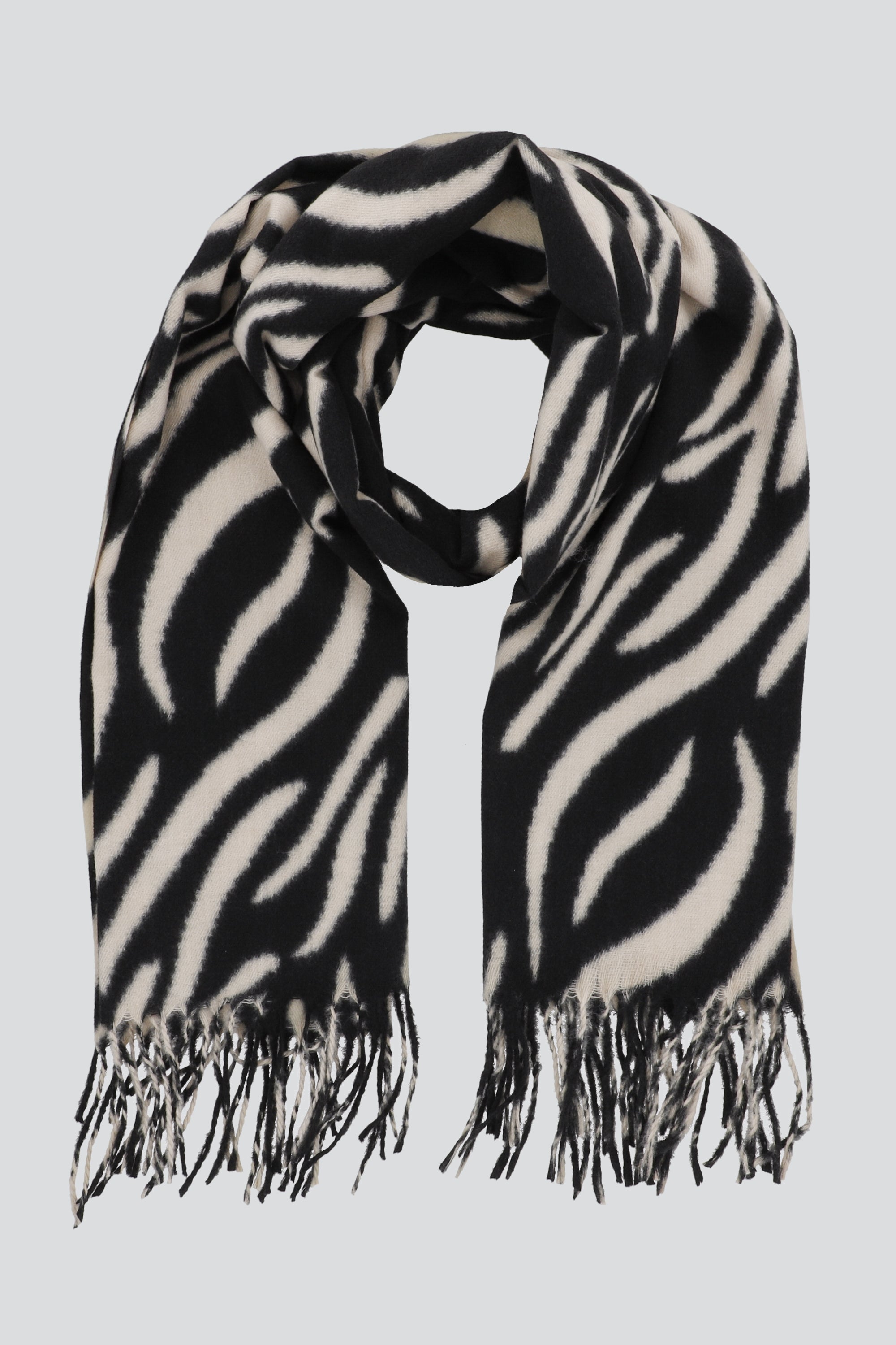 Bufanda print cebra BEIGE
