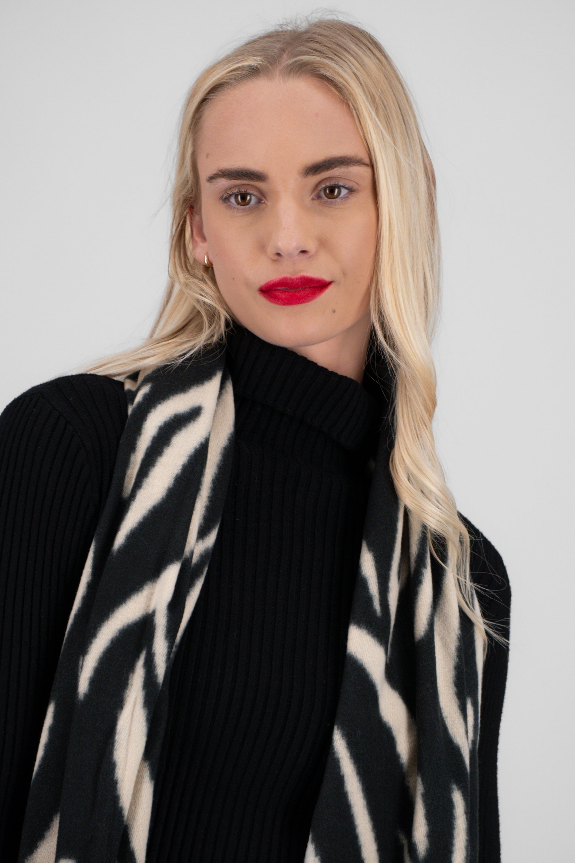 Bufanda print cebra BEIGE